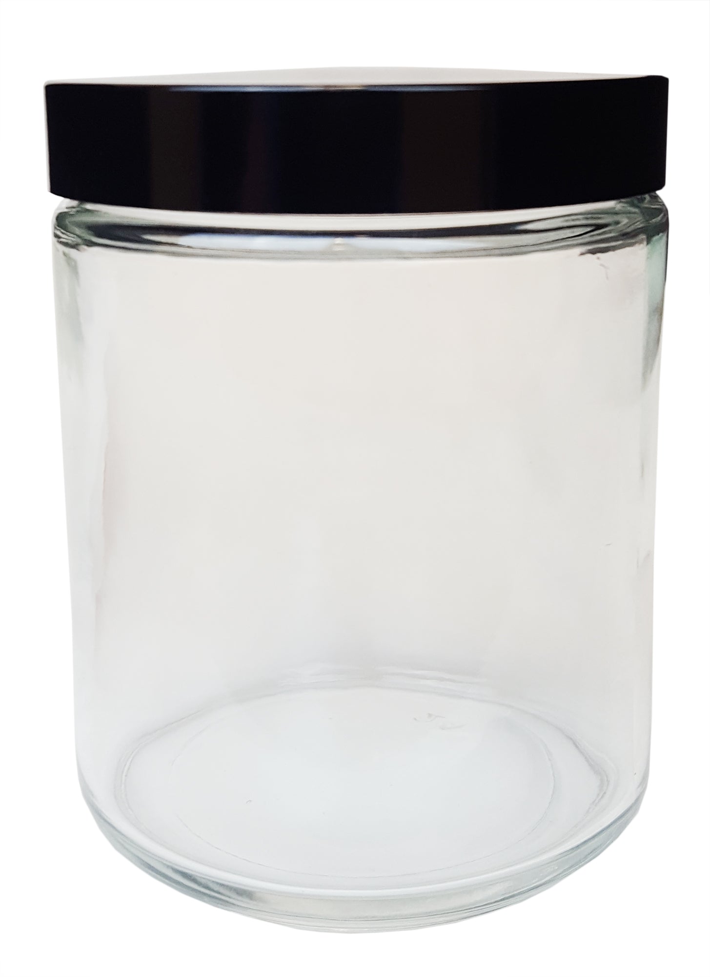 Jar, Specimen, Flint Glass, 8oz capacity with 58/400 neck and foam lined cap. Pack 12.