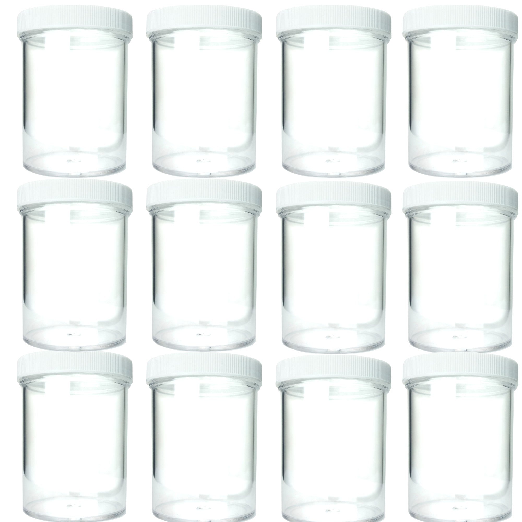 Jar, Specimen 8oz capacity, with 70/400 neck and foam lined cap. Pack 12.