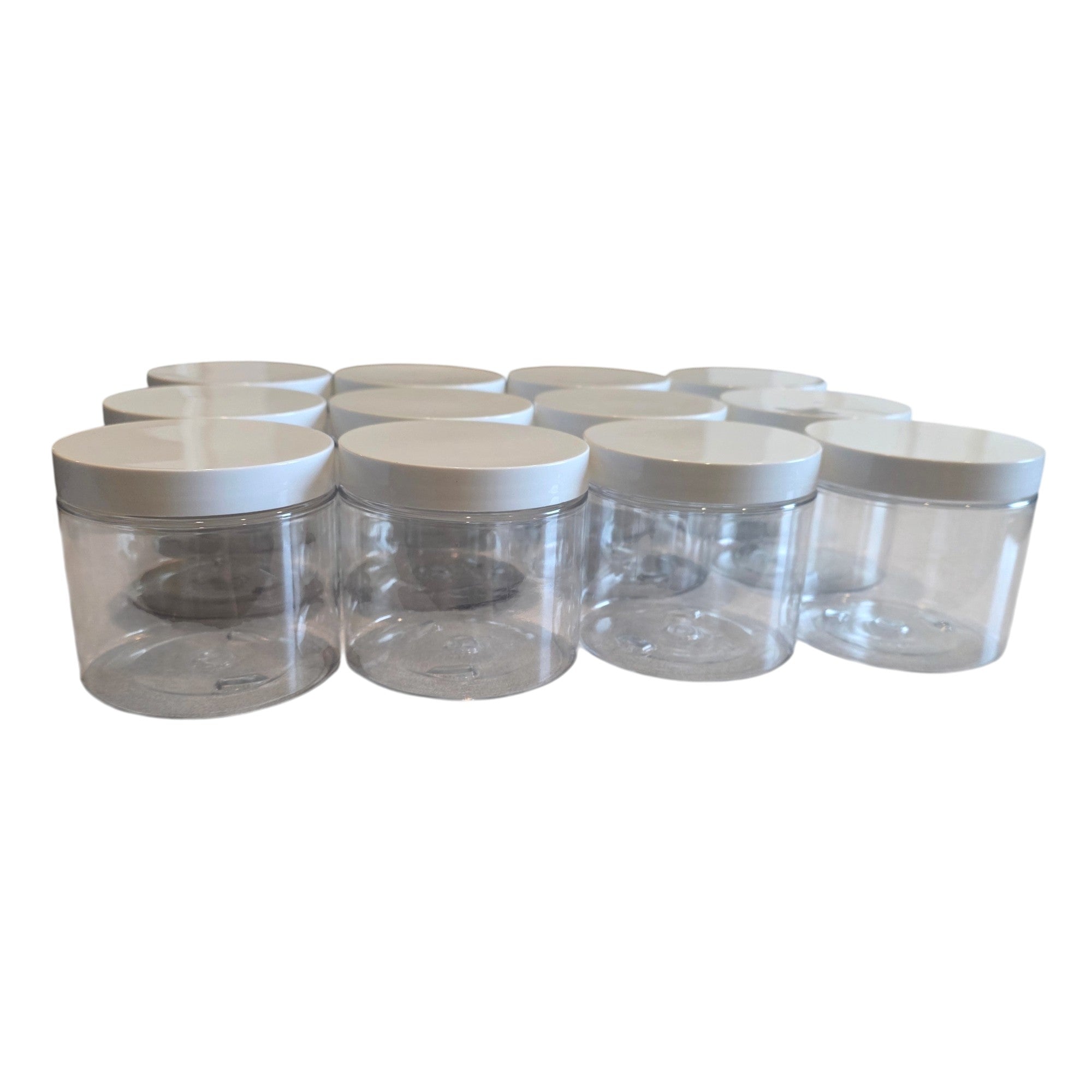 Specimen Jar, Polystyrene, 16oz, 89/400, Foam-Lined Cap, Pack of 12
