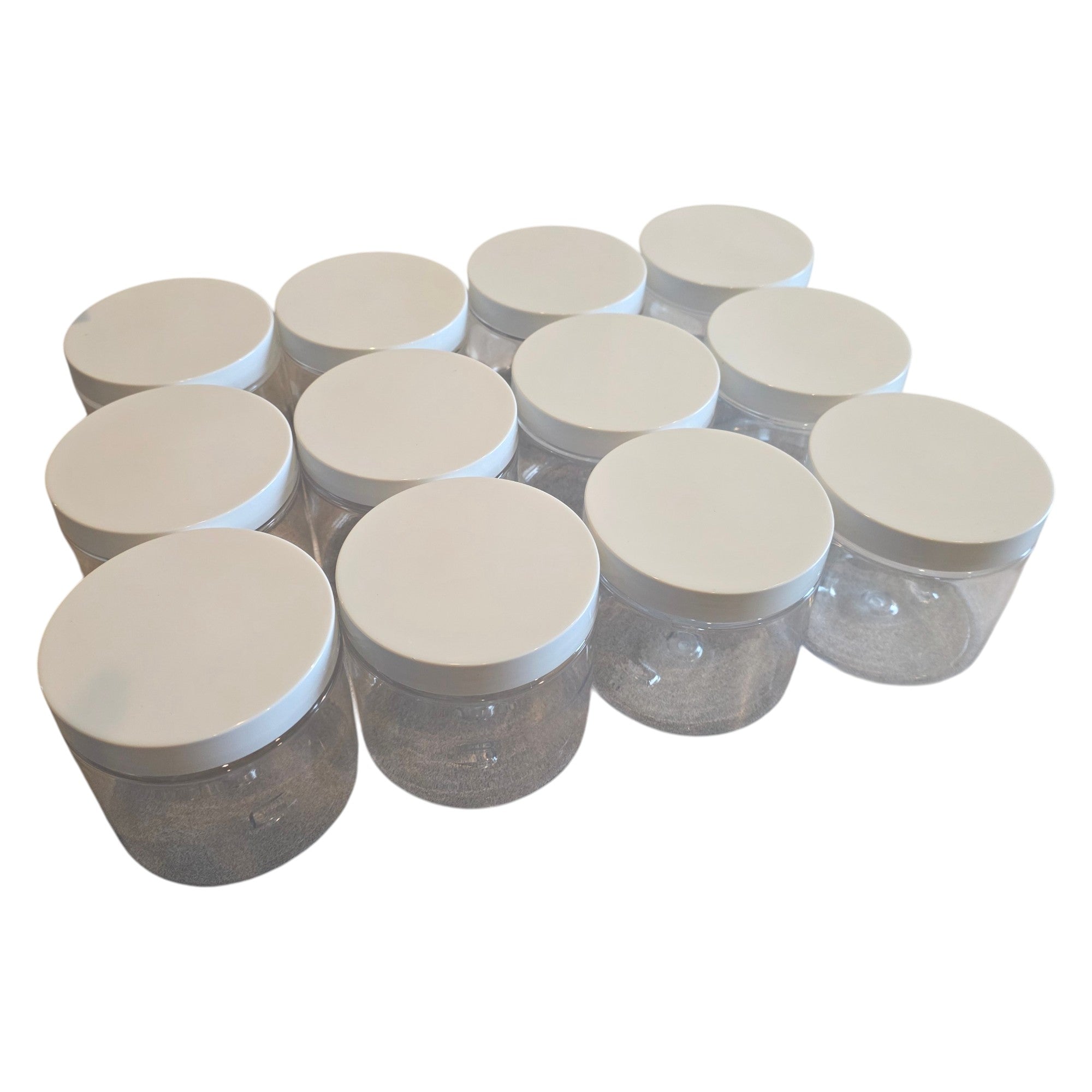 Specimen Jar, Polystyrene, 16oz, 89/400, Foam-Lined Cap, Pack of 12
