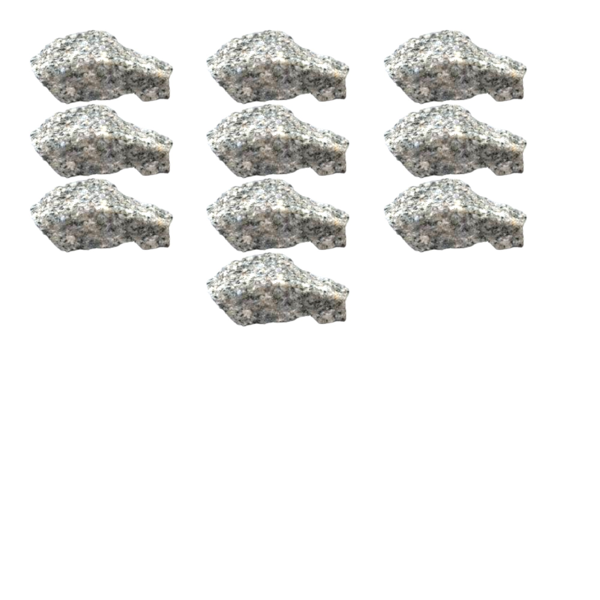 Rocks - Granite Grey-White 10 Pack