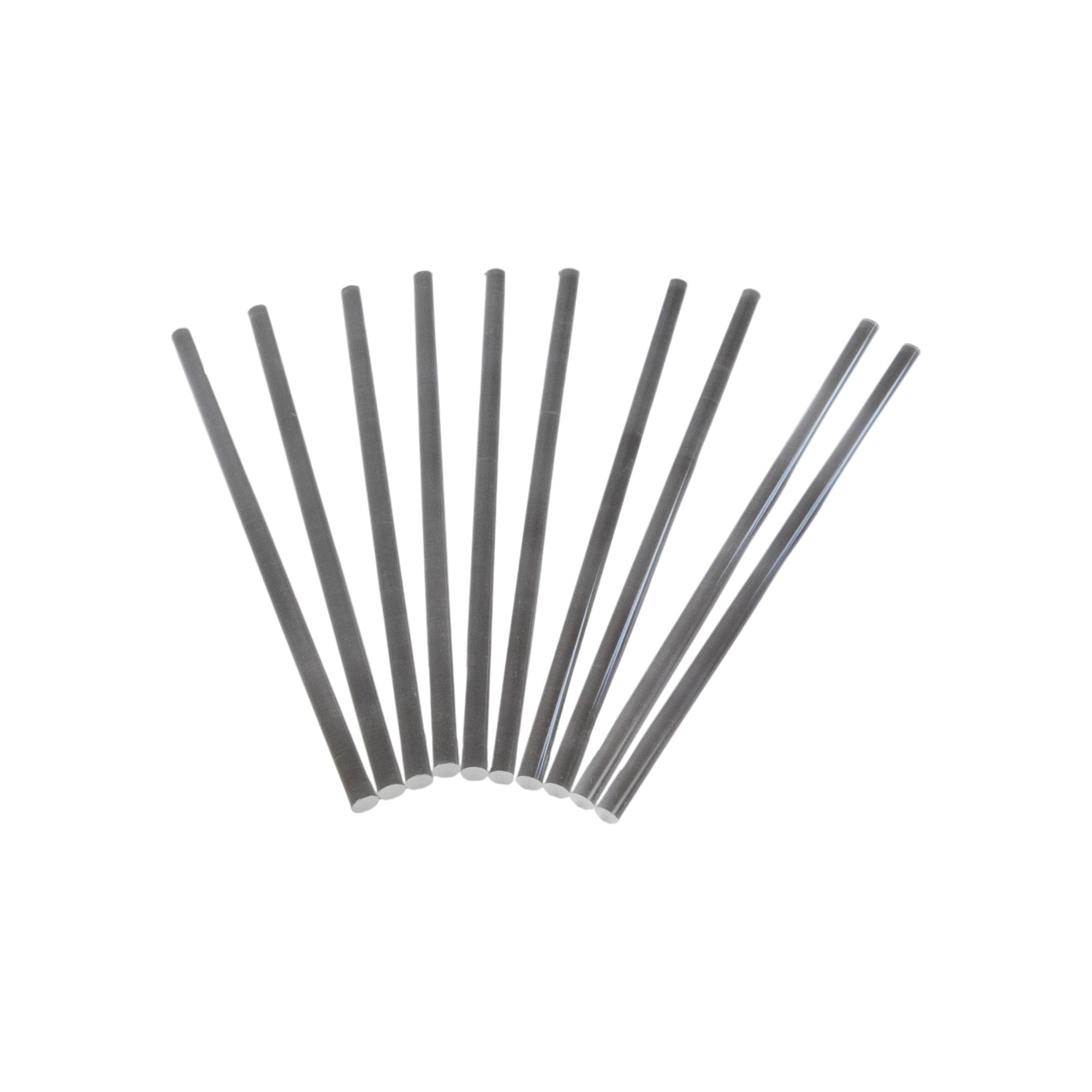 Friction Rod Acrylic. 3/8 inch diameter x 10 inches length.  Pack 10