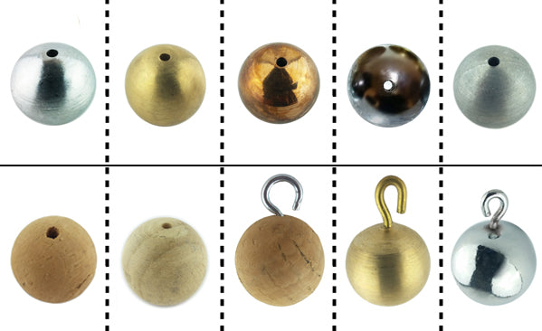 Physics Balls Set - Drilled and Hooked Balls by Go Science Crazy