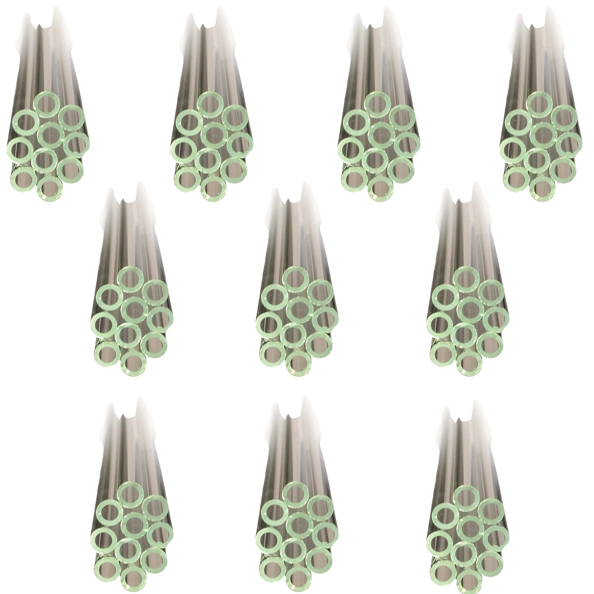 Tubing, Flint Glass 5MM Outer Diameter x 24 inches or 610mm, Case of 100 Tubes