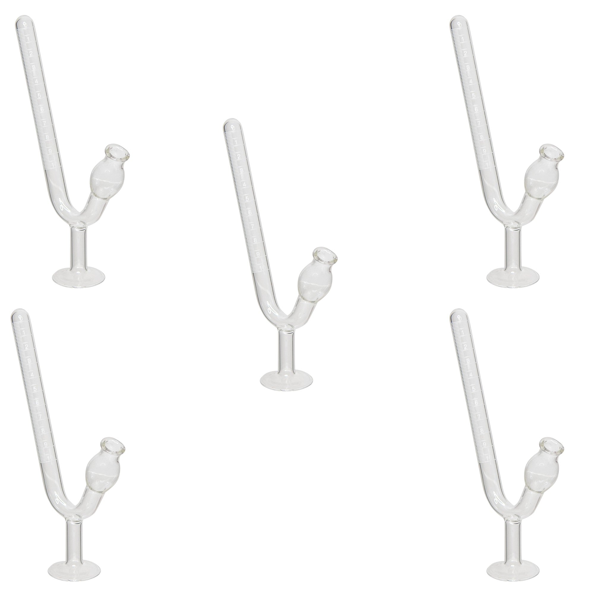 Fermentation Tube with Base Graduated to 10ml. Pack of 5.