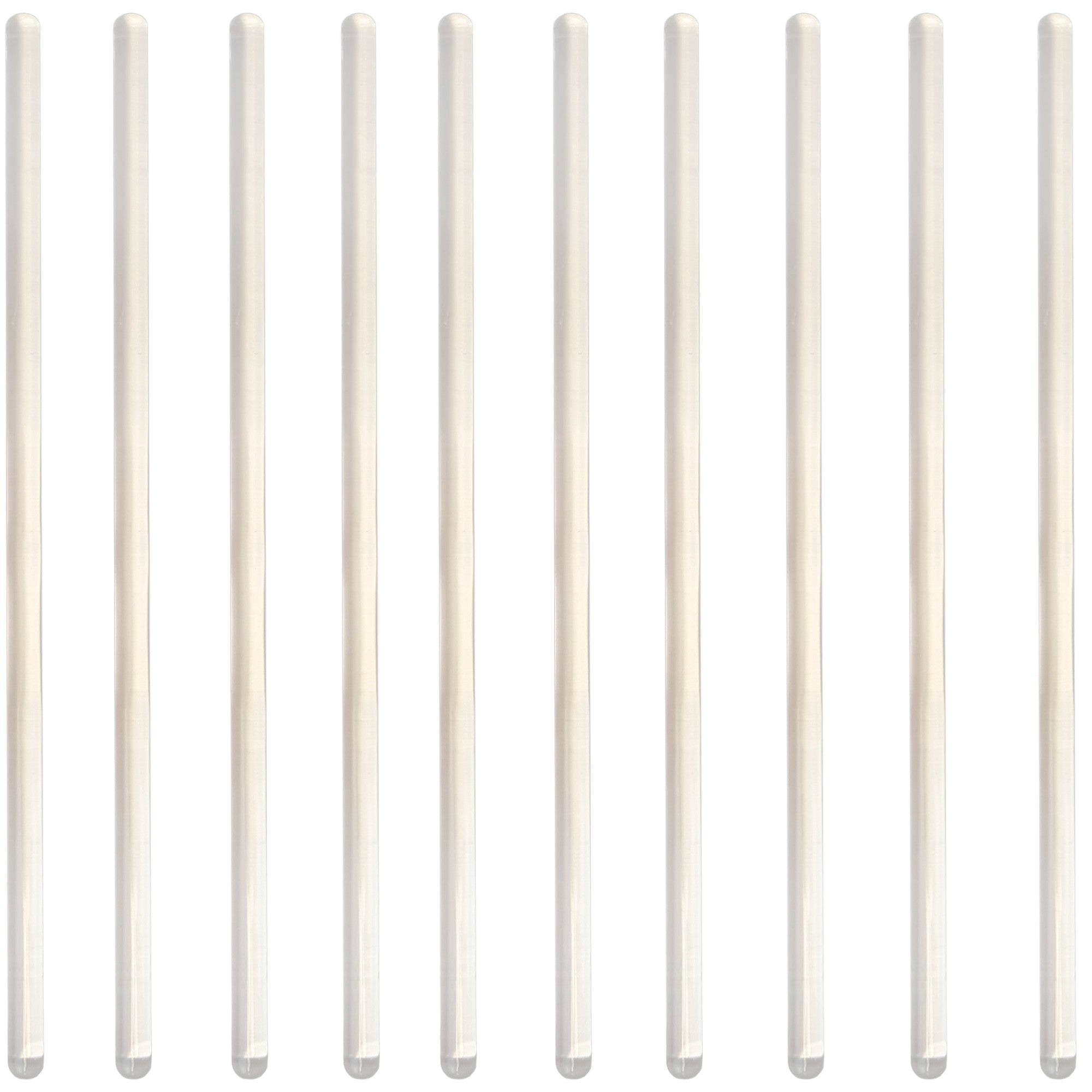 Solid Glass Friction Rod, Pack of 10