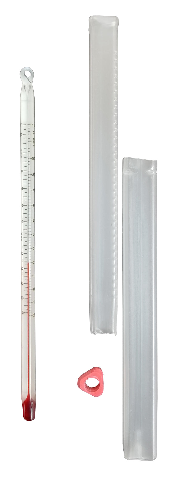 Thermometer, White-Backed, Double Scale Length 150mm