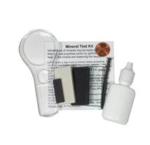 GSC International 6450 Mineral Test Kit with all the tools necessary for rock mineral and fossil identification.
