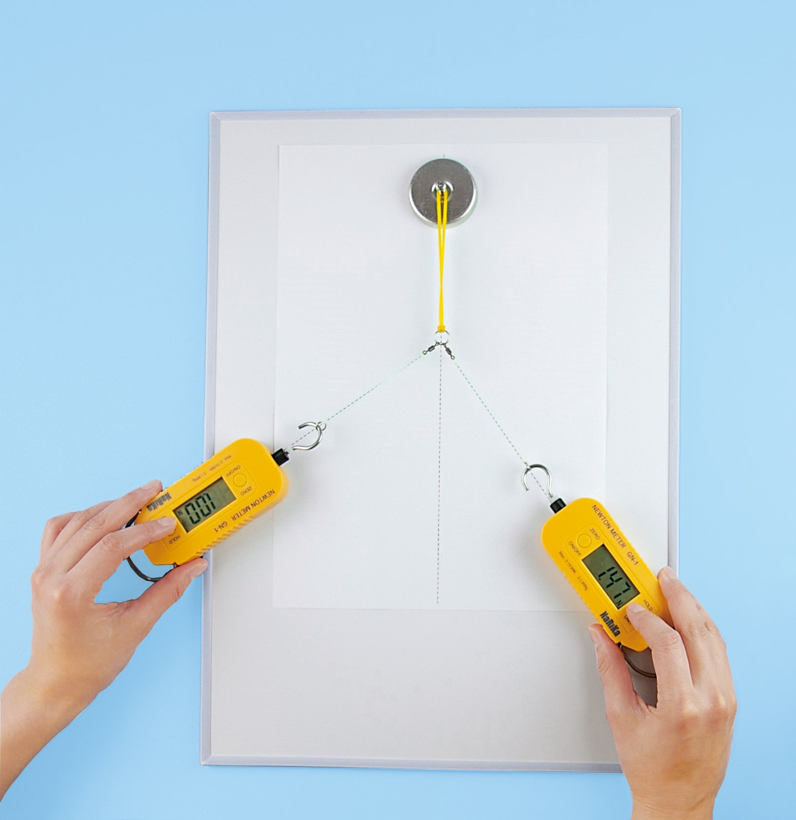 Meter - Digital Force, Range 0.1 to 20 Newtons. Pack of 10.  Made by Narika Corporation.