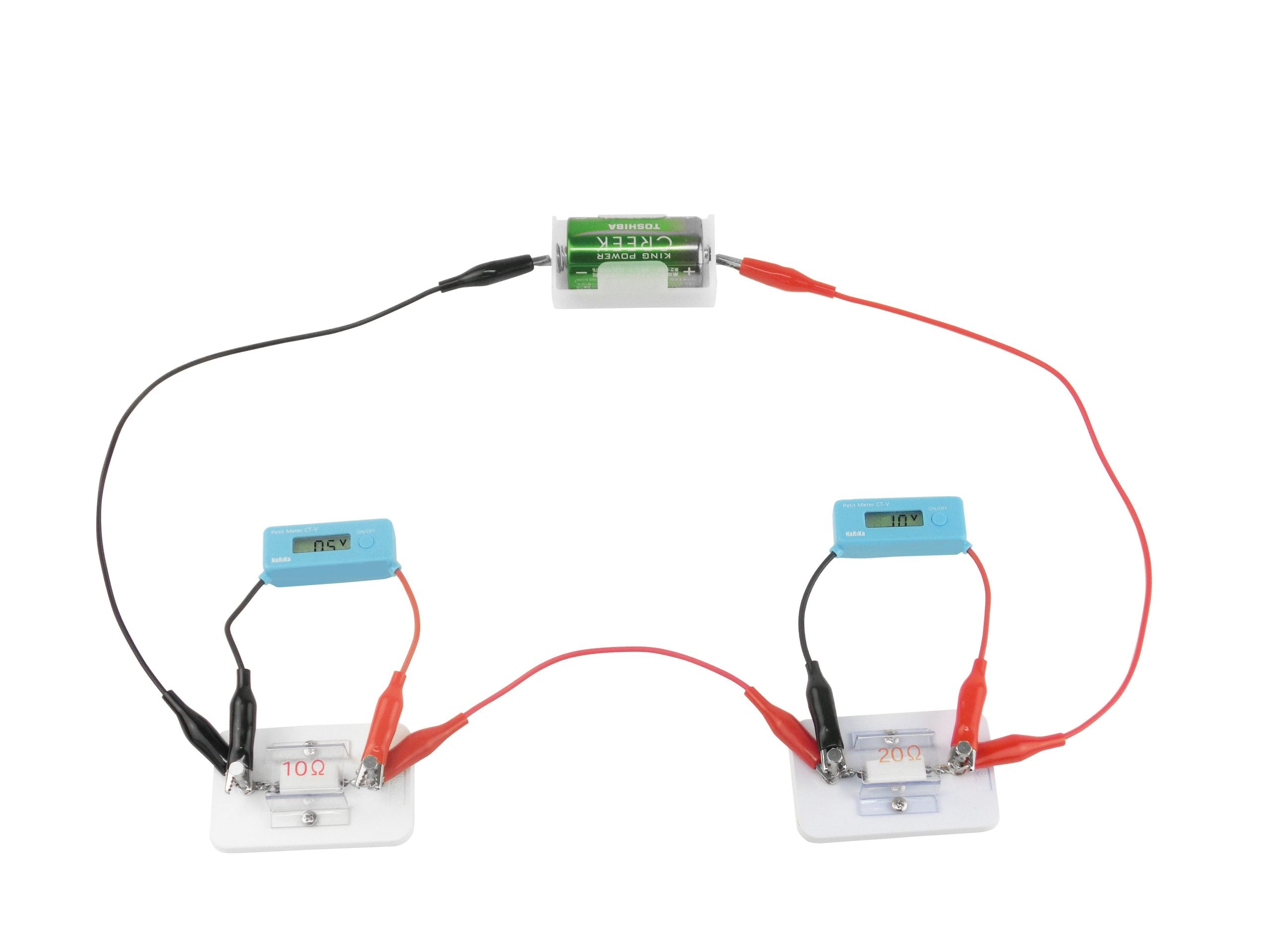 Meter - Voltmeter DC Digital, Range 25 V 0.01V. Pack of 10. Made by Narika Corporation.