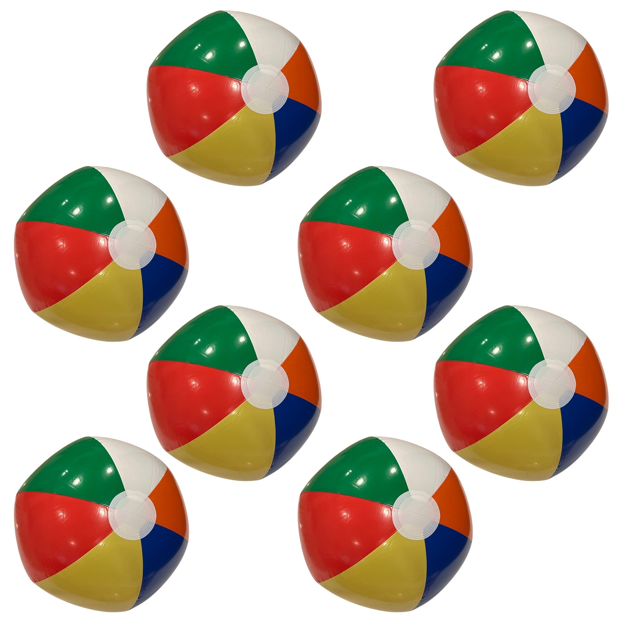 Beach Balls. Case of 8.   Used in PEER Physics EFG Kit.
