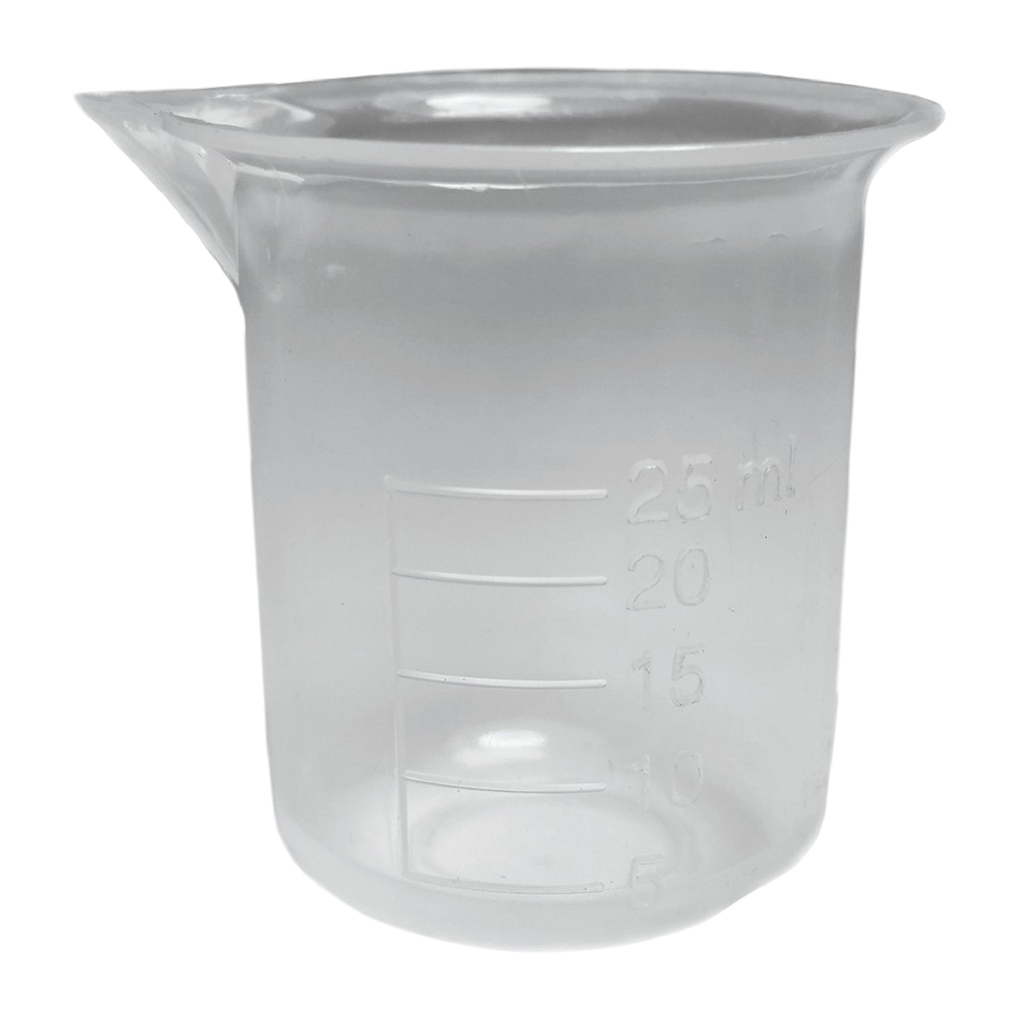 Beaker, Polypropylene 25ml, Pack of 12