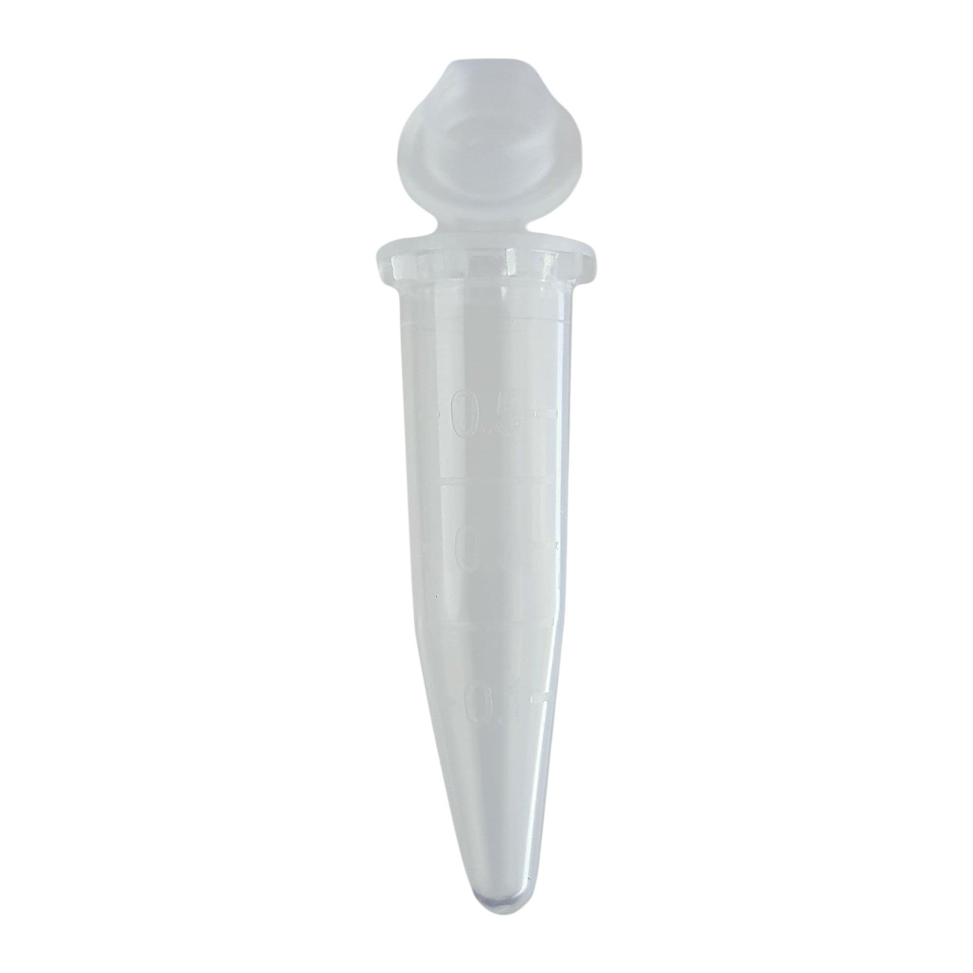 Centrifuge Tubes 0.5ml capacity. Graduated with Conical Bottom. Pack of 1000.