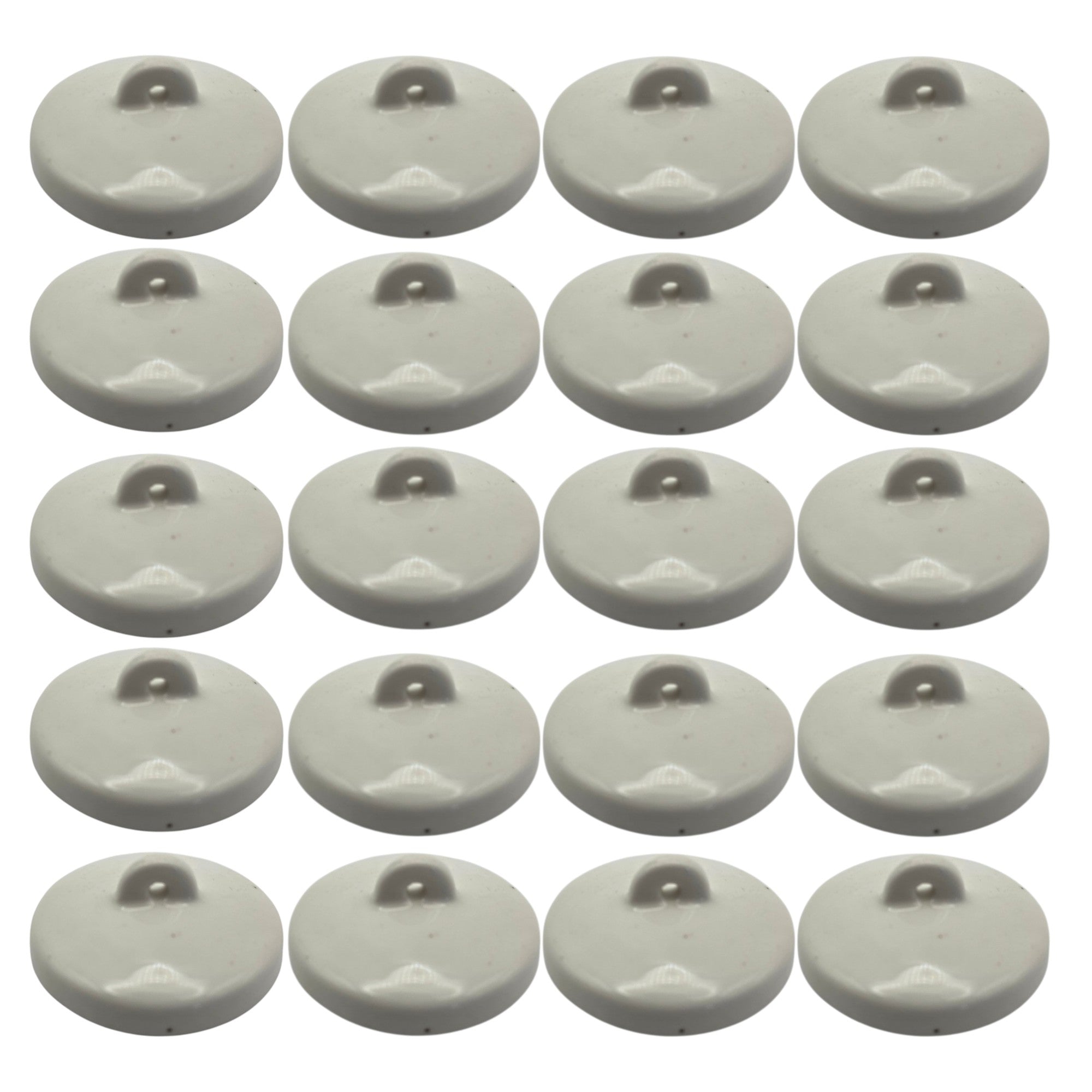 Crucible Lid, Porcelain, High-Form, 10ml, Pack of 20