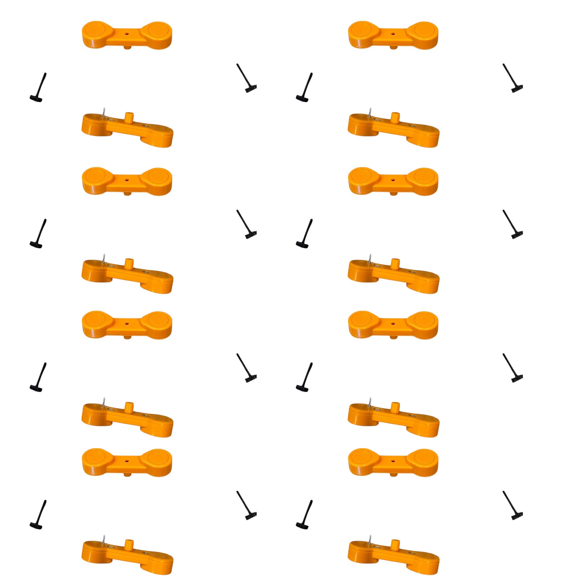 Track Accessory Set, Magnetic Bumpers.  Case of 16.  Used in PEER Physics EFG Kit.