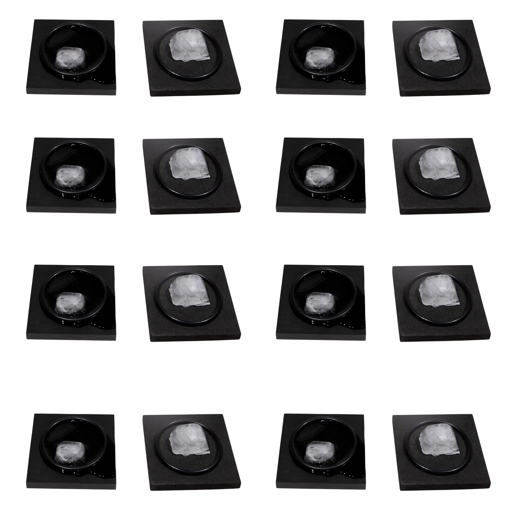 Ice Melt Blocks for Thermal Conductivity Studies. Pack of 8.  Used in PEER Physics EFG Kit.