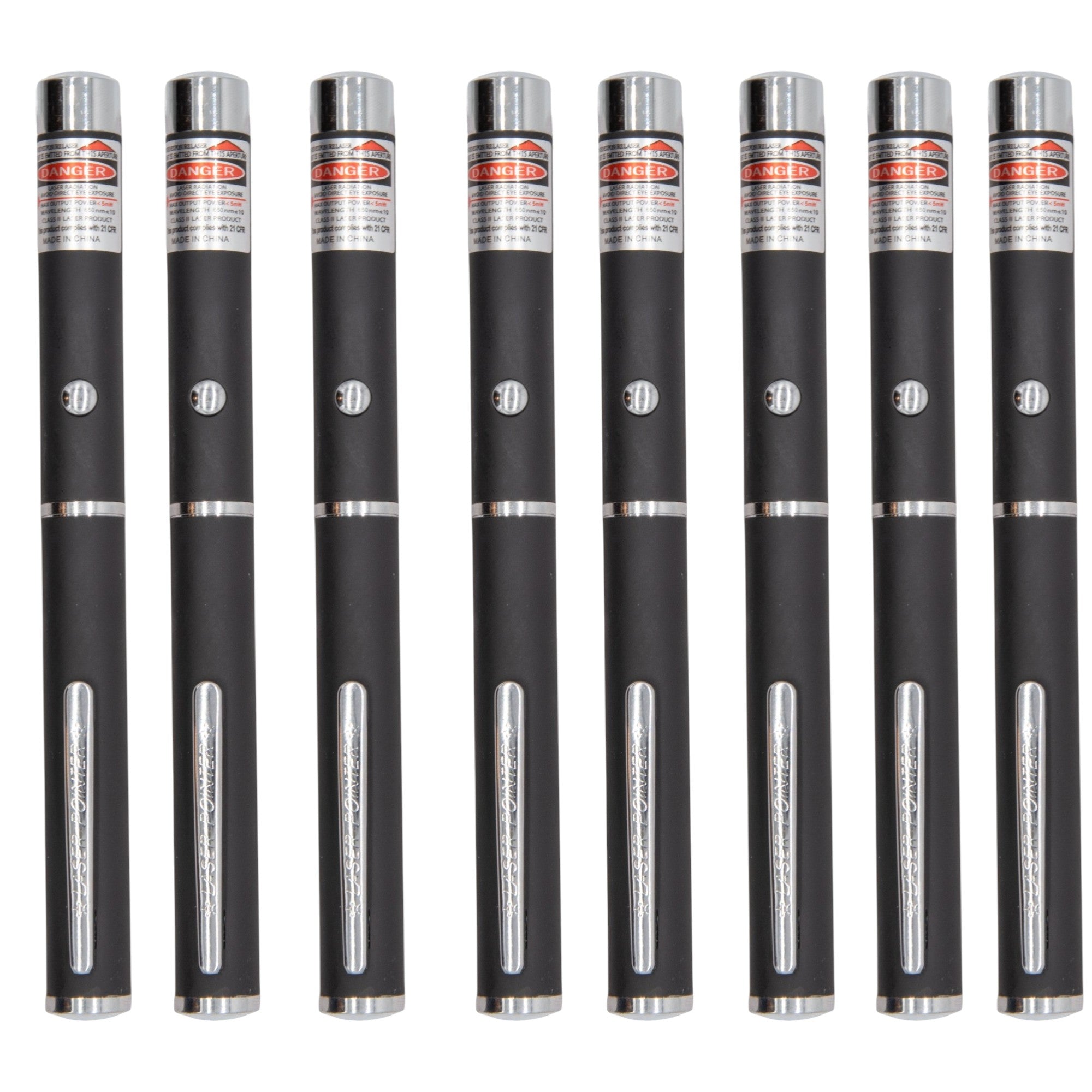 Laser Pointer Red. Pack 8. For use with PEER Physics CMW Kit.