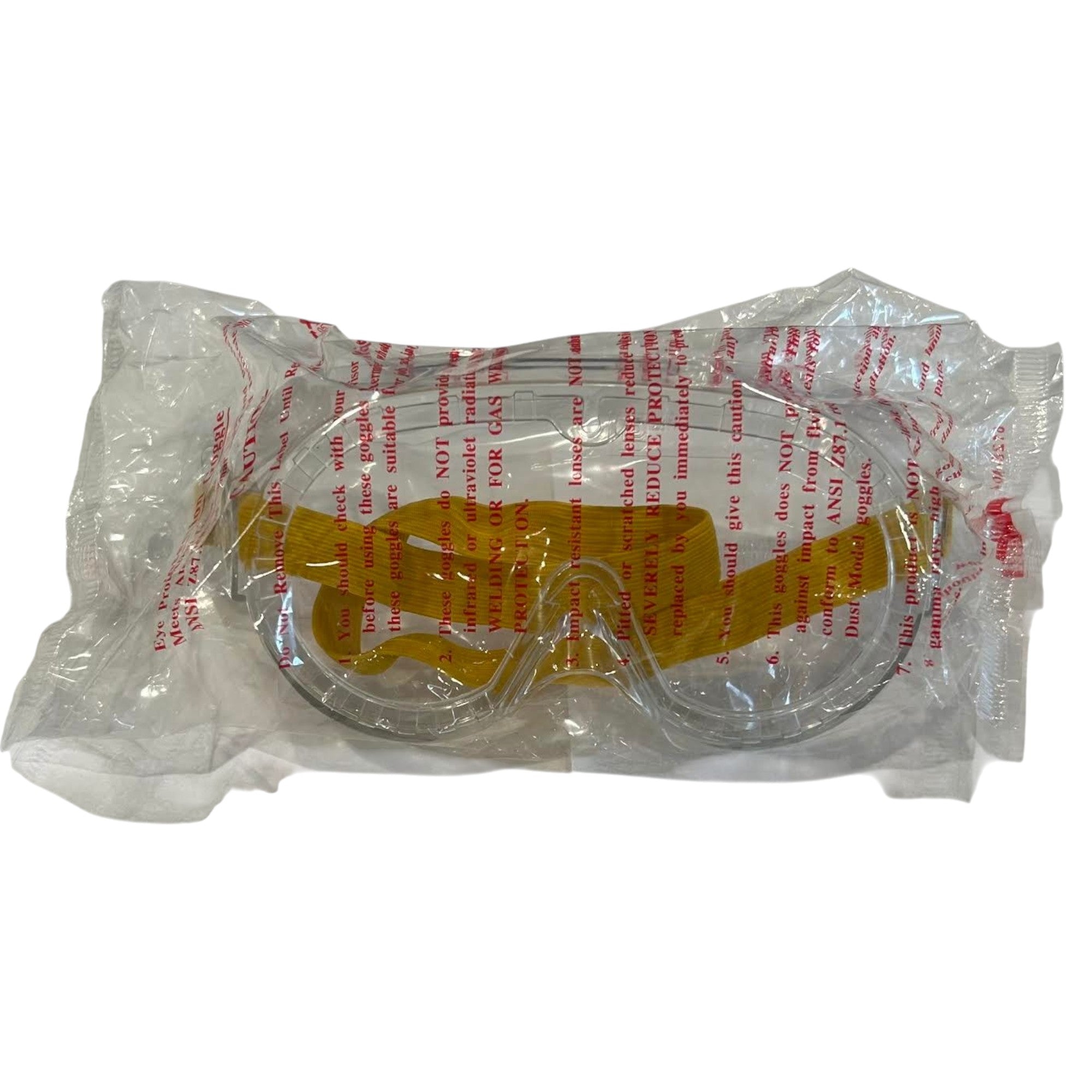 Safety Goggles Small Size with Direct Vents