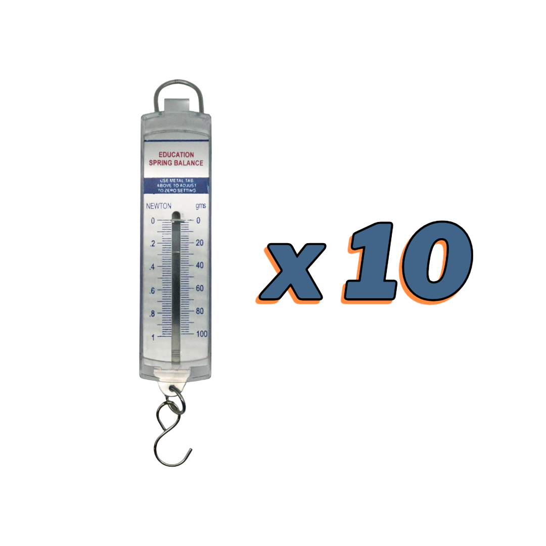 Scale, Spring, Flat, 1N/100g, Pack of 10
