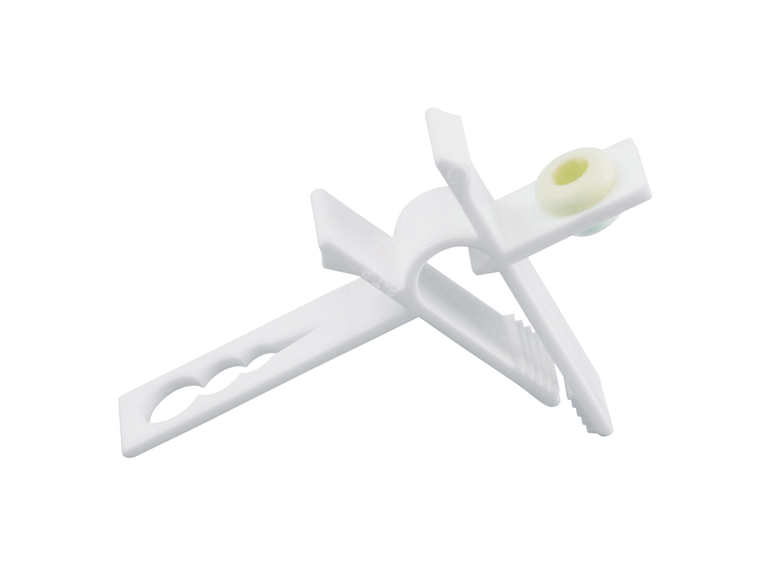 Support or Holder for Thermometers and Tubes. A Versatile device that works well with most flasks. Made by Narika Corporation.