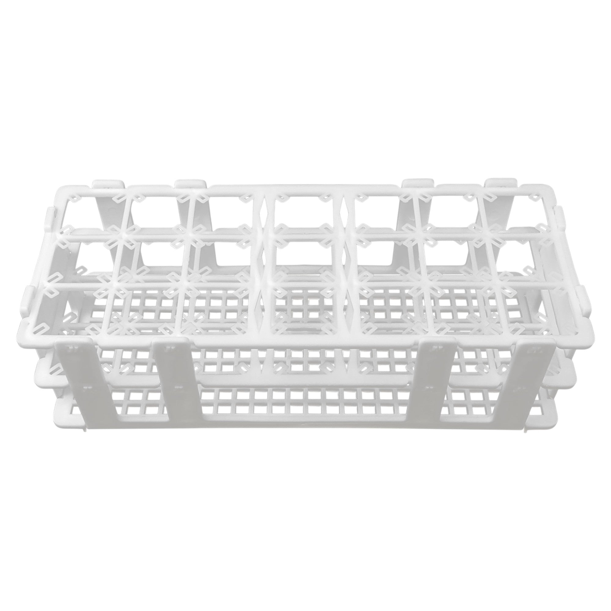Test Tube Rack, 21-Hole Rack for up to 25mm Tubes