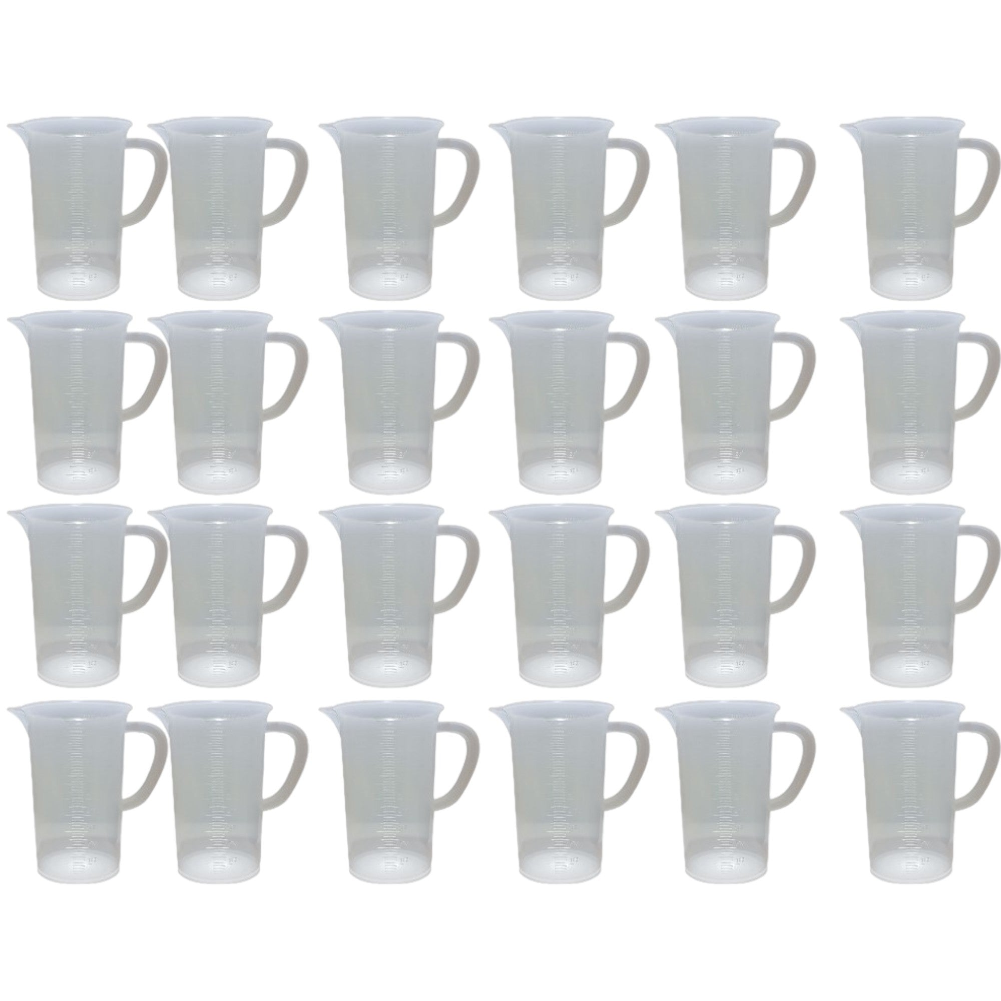 Beaker Jug Polypropylene 1000ml Capacity. Case of 24.