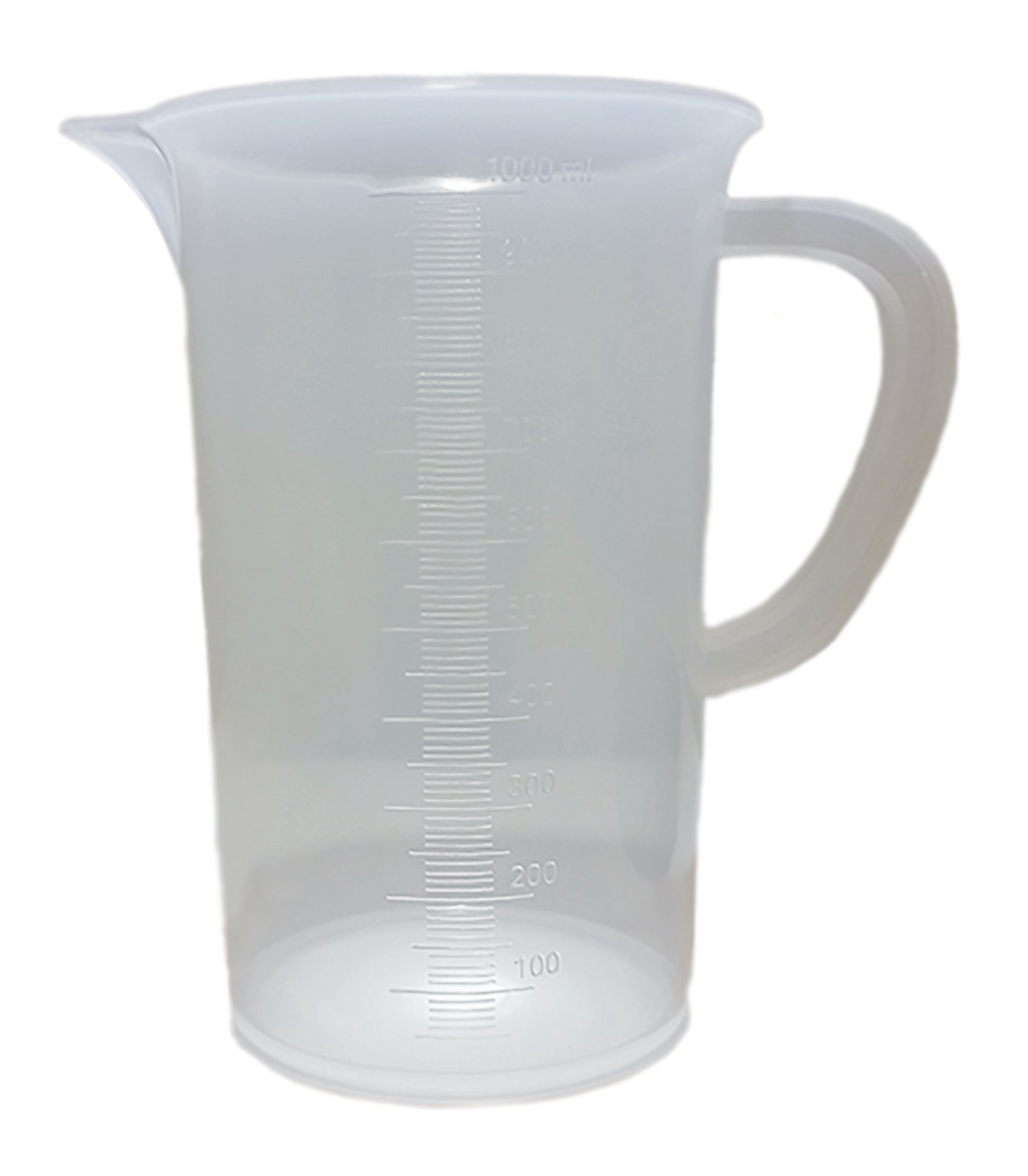 Beaker Jug Polypropylene, 1000ml Capacity
