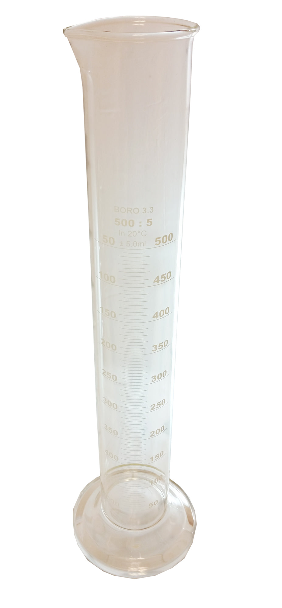 Double-Scale Cylinder, 500ml, Case of 18