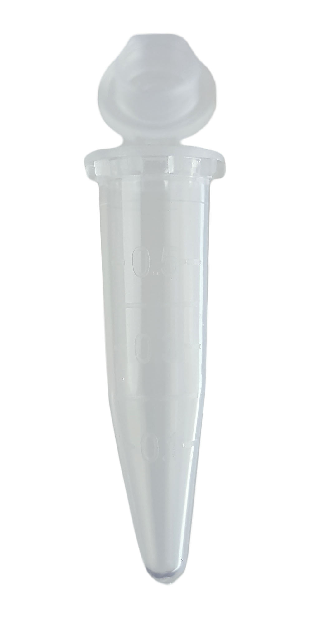 Centrifuge Tubes 0.5ml capacity. Graduated with Conical Bottom. Case of 10,000.