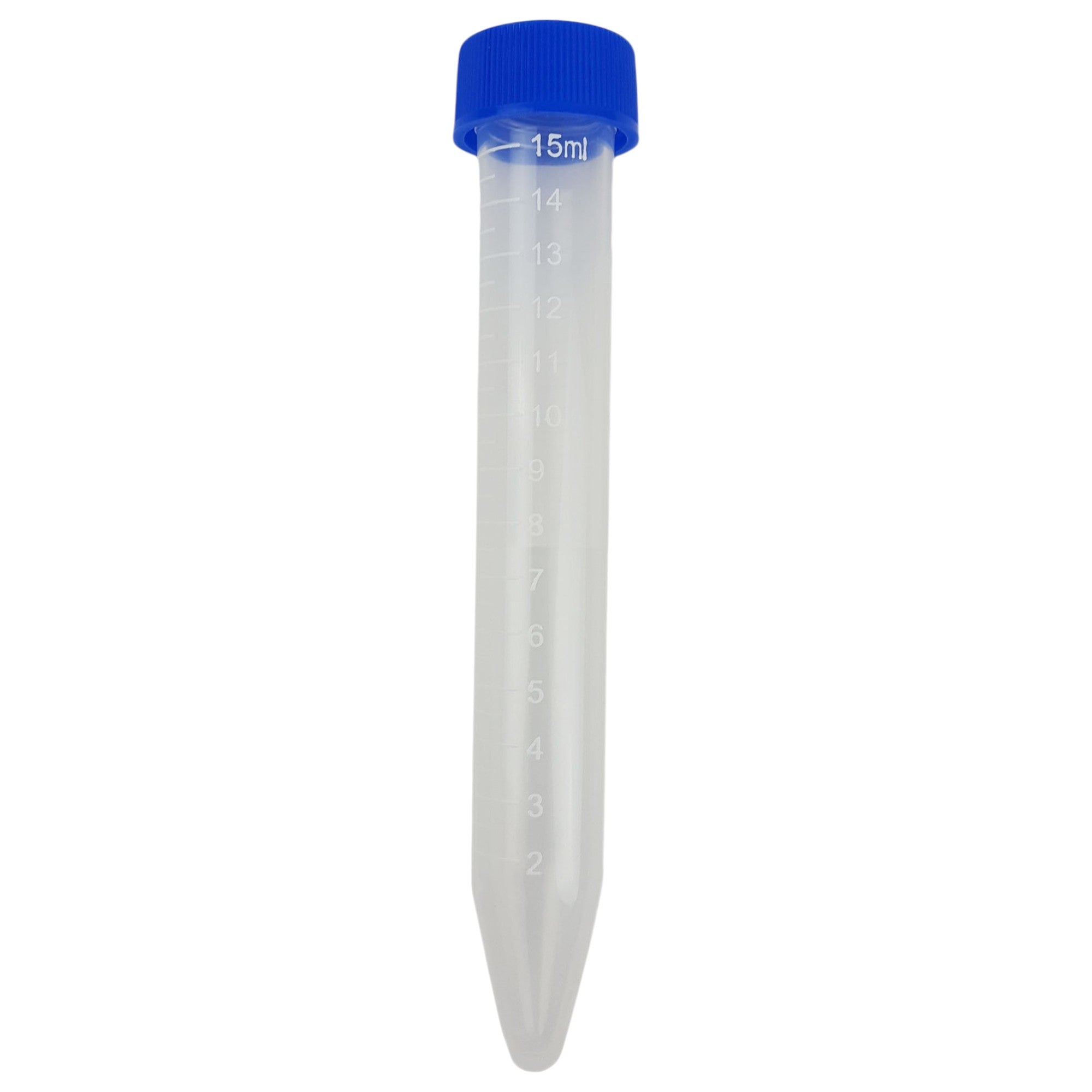 Centrifuge Tubes 15ml capacity. Graduated with Conical Bottom. Pack of 50.