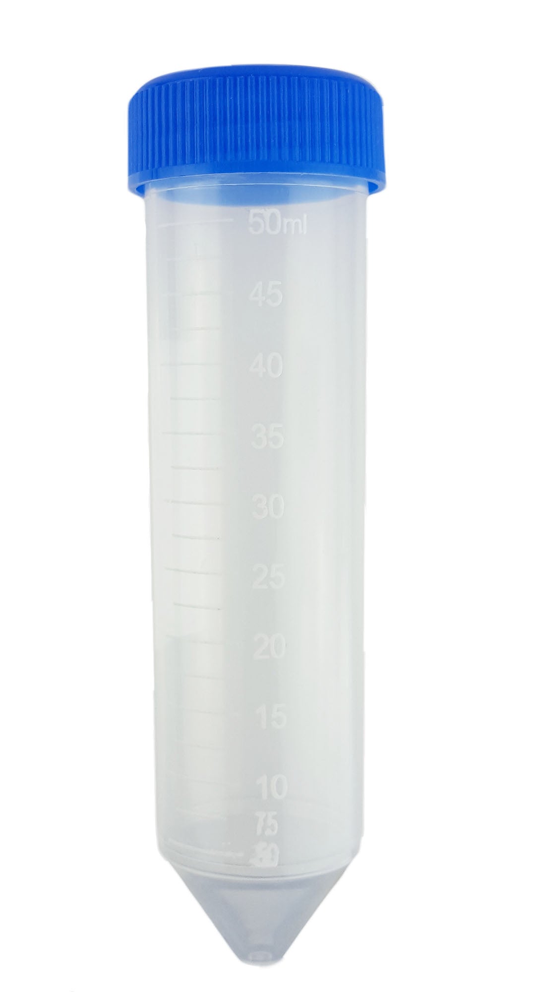 Centrifuge Tubes 50ml capacity. Graduated with Conical Bottom. Case of 500.