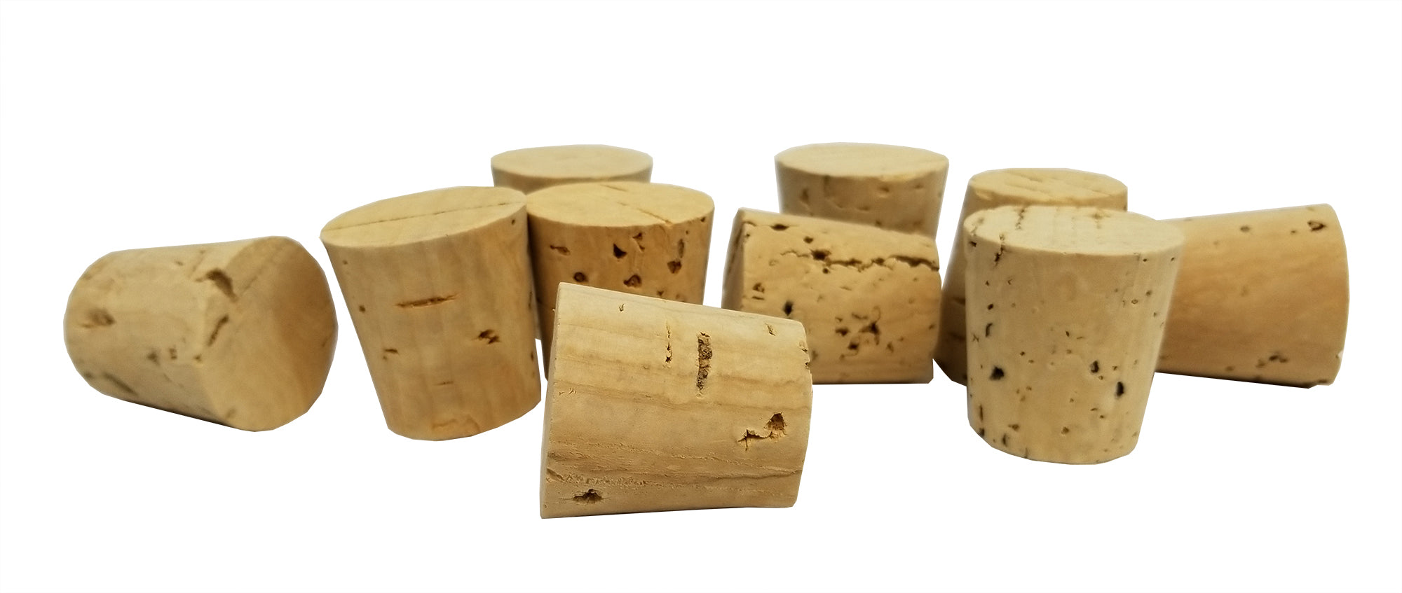 Stopper - Cork, Size 13. Pack of 100