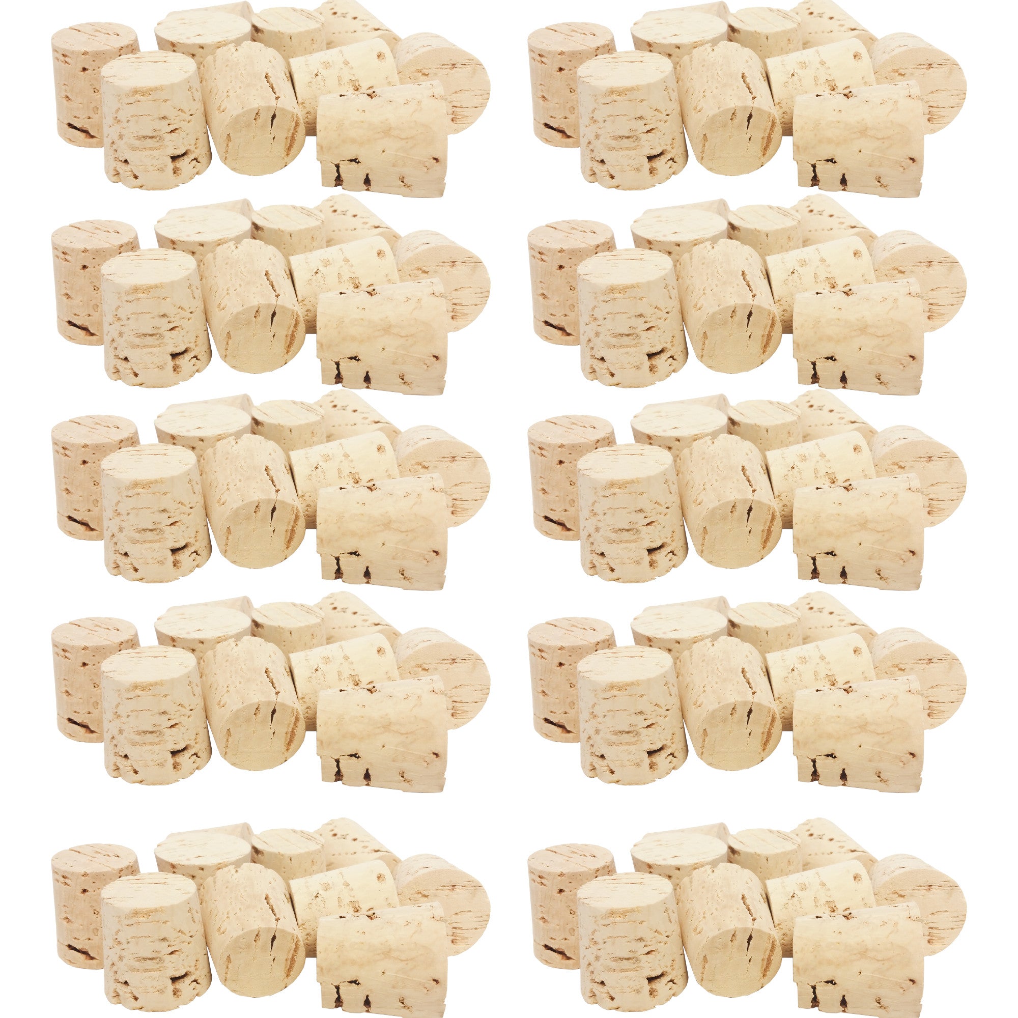 Stopper - Cork Stoppers, Size 28. Agglomerated. Pack of 100.