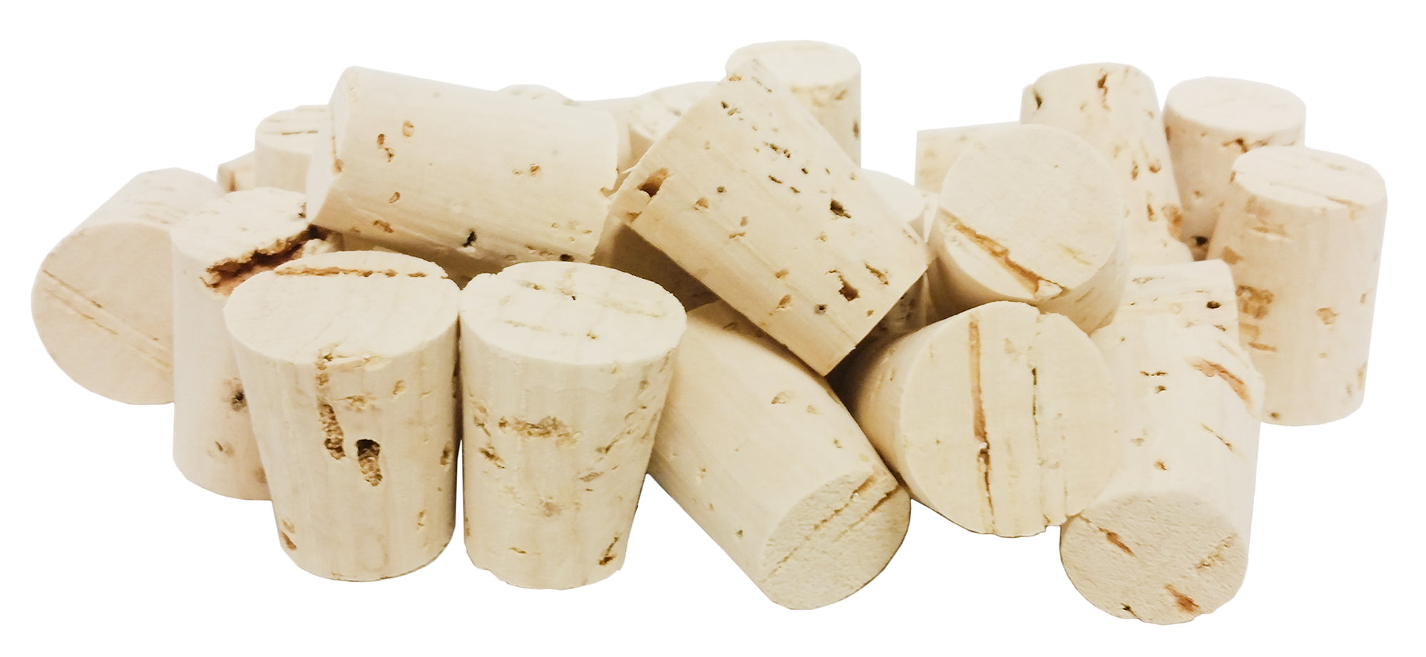 Cork Stoppers, Size 8. Pack of 100.