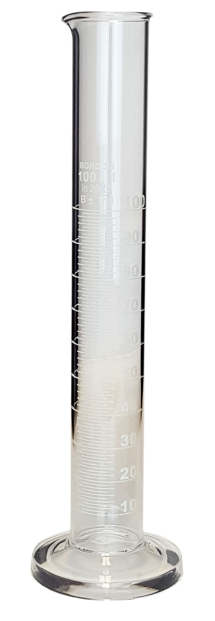 Single-Scale Cylinder, 100ml, Pack of 12
