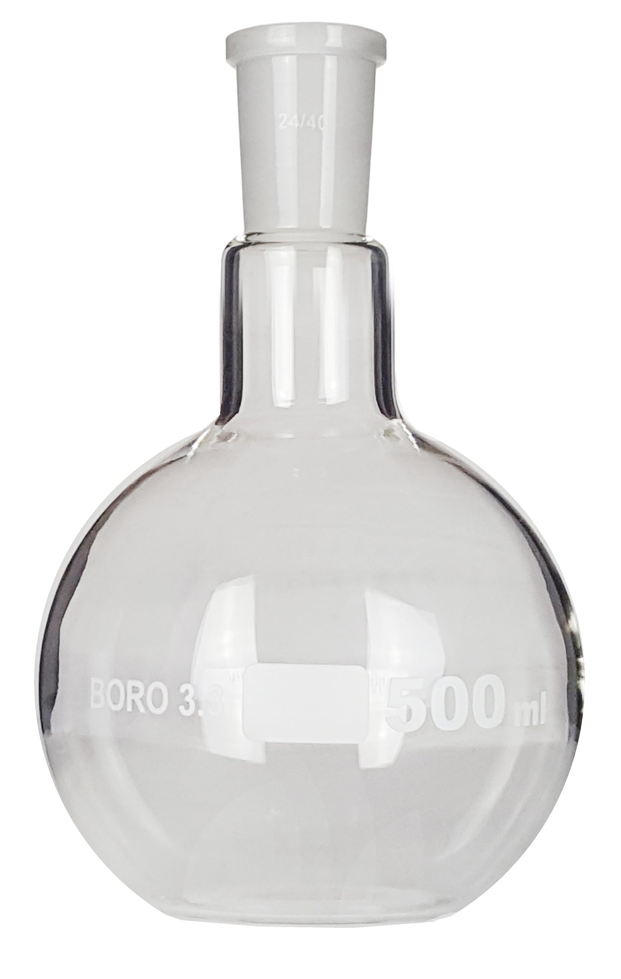 Flat-Bottom Flask, 24/40 Ground Glass Joint, 500ml
