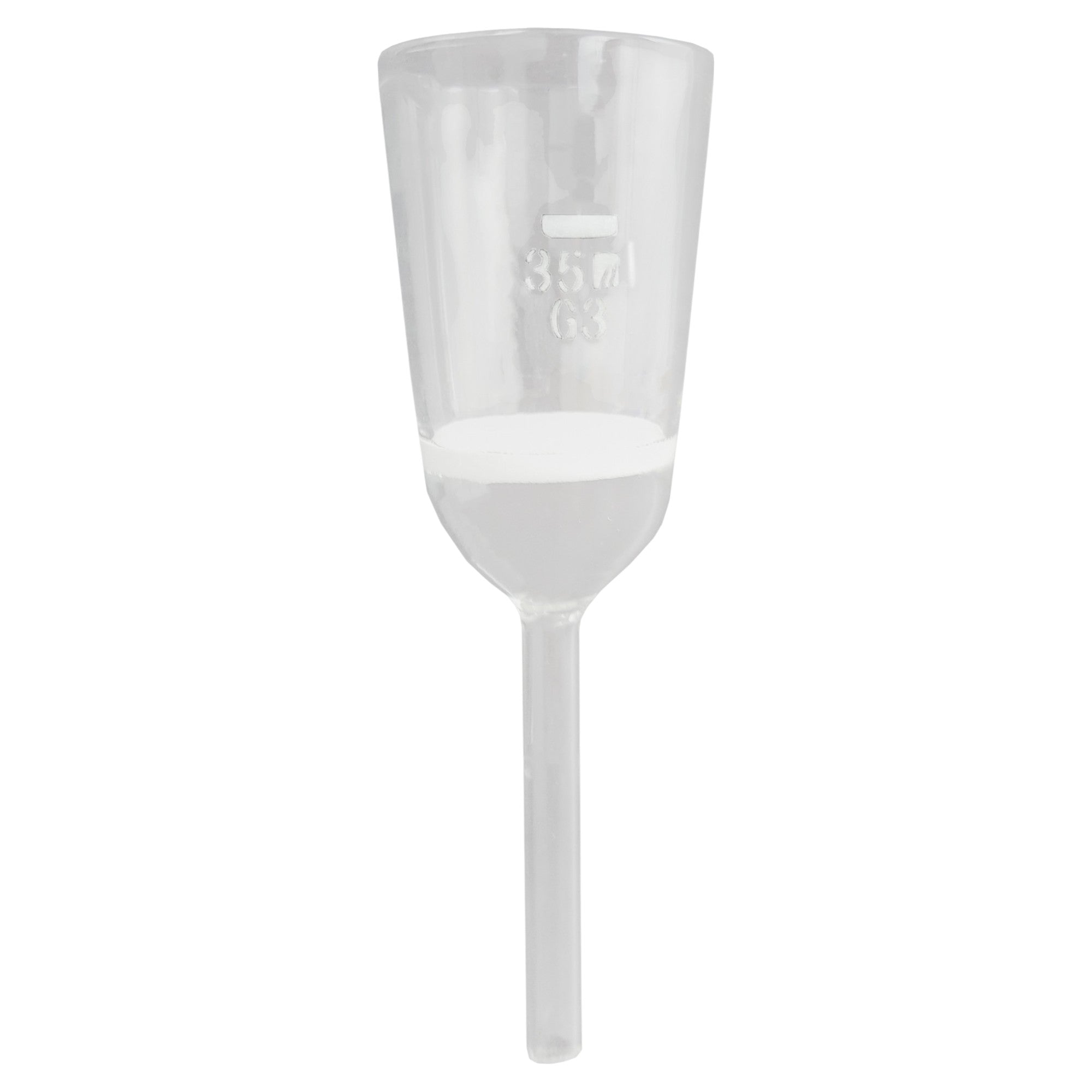 Sintered Funnel, 35ml, Porosity of 3, Case of 10