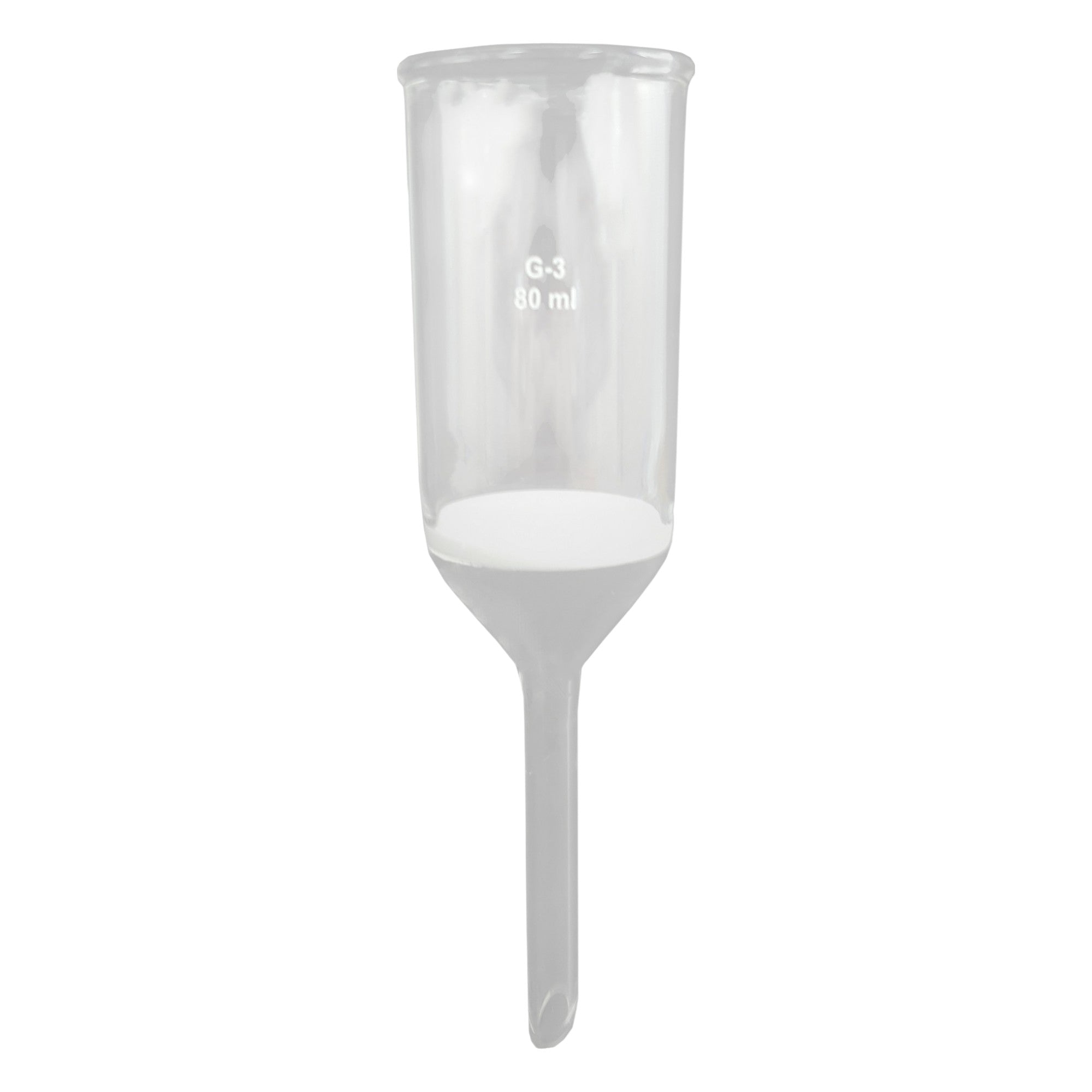 Sintered Funnel, 80ml, Porosity of 3, Case of 5