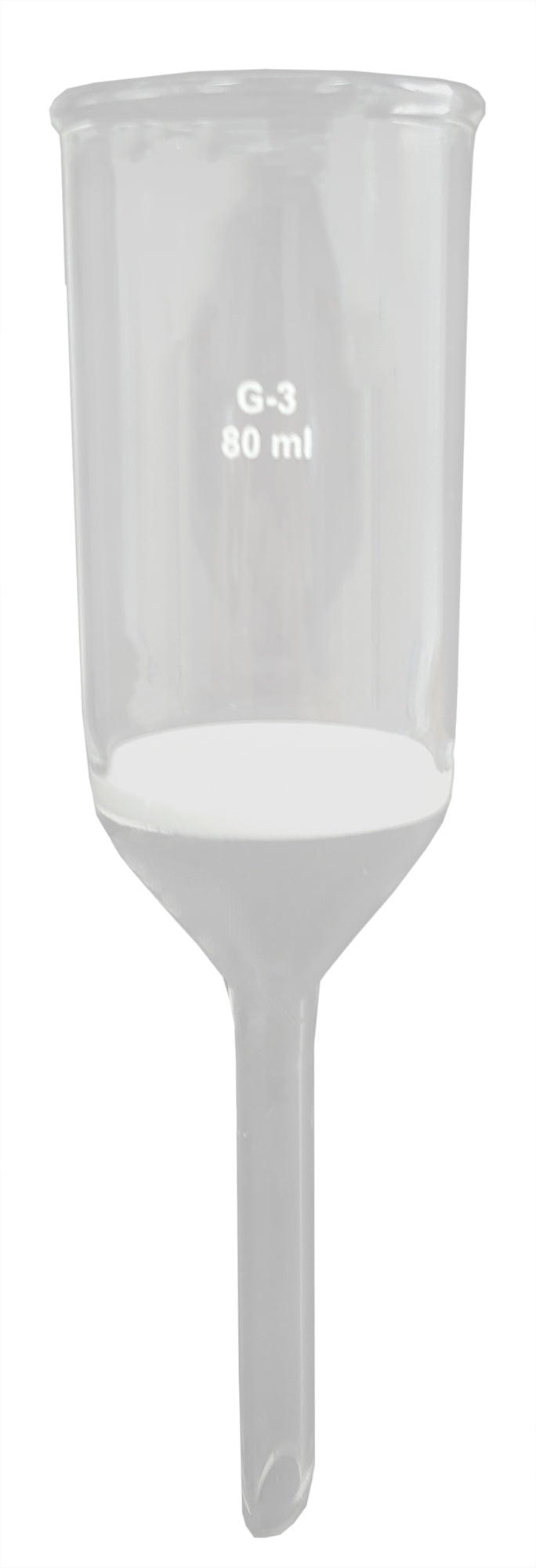 Sintered Funnel, 80ml, Porosity of 3