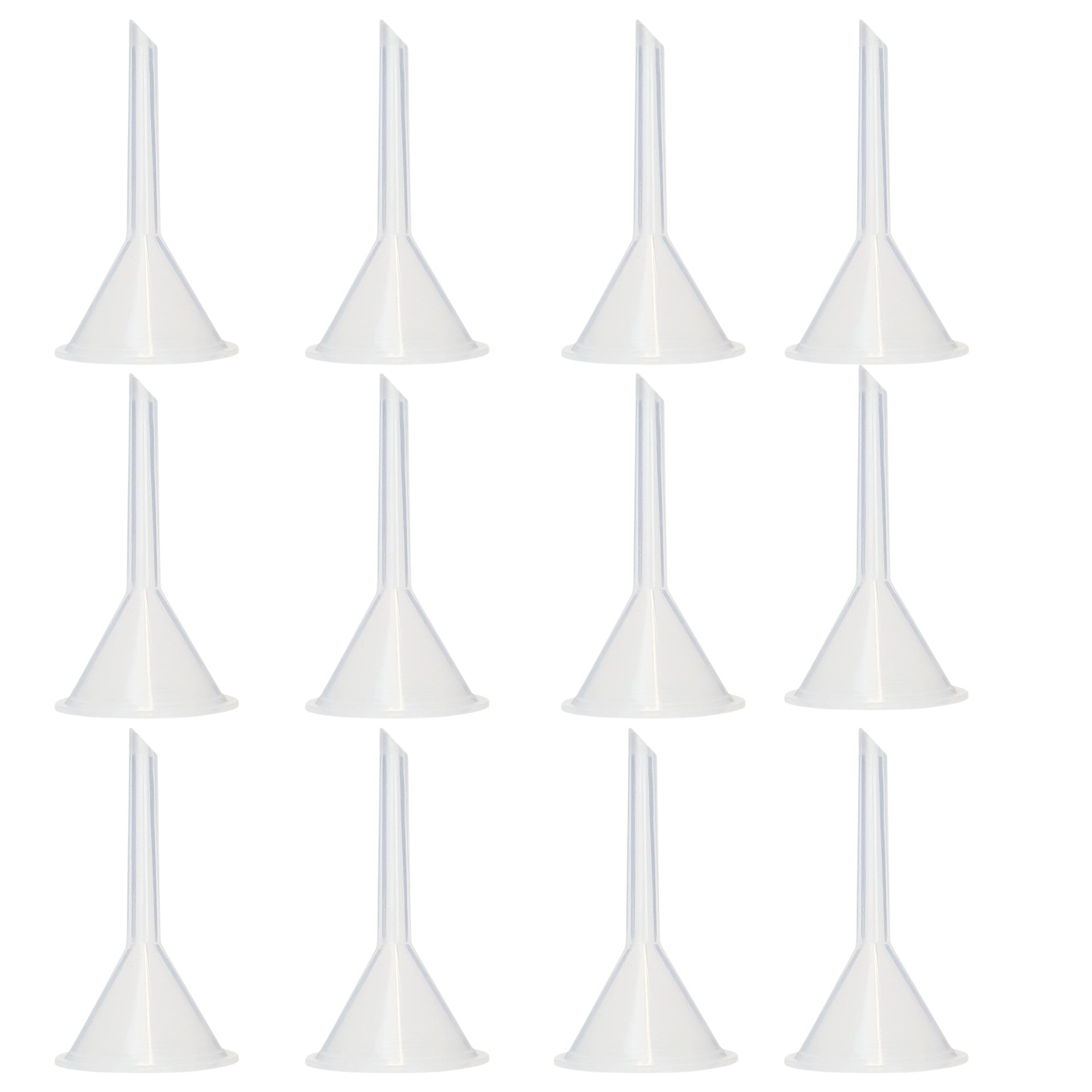 Utility Funnel, Polypropylene, 50mm Diameter Opening, Pack of 12 by Go Science Crazy