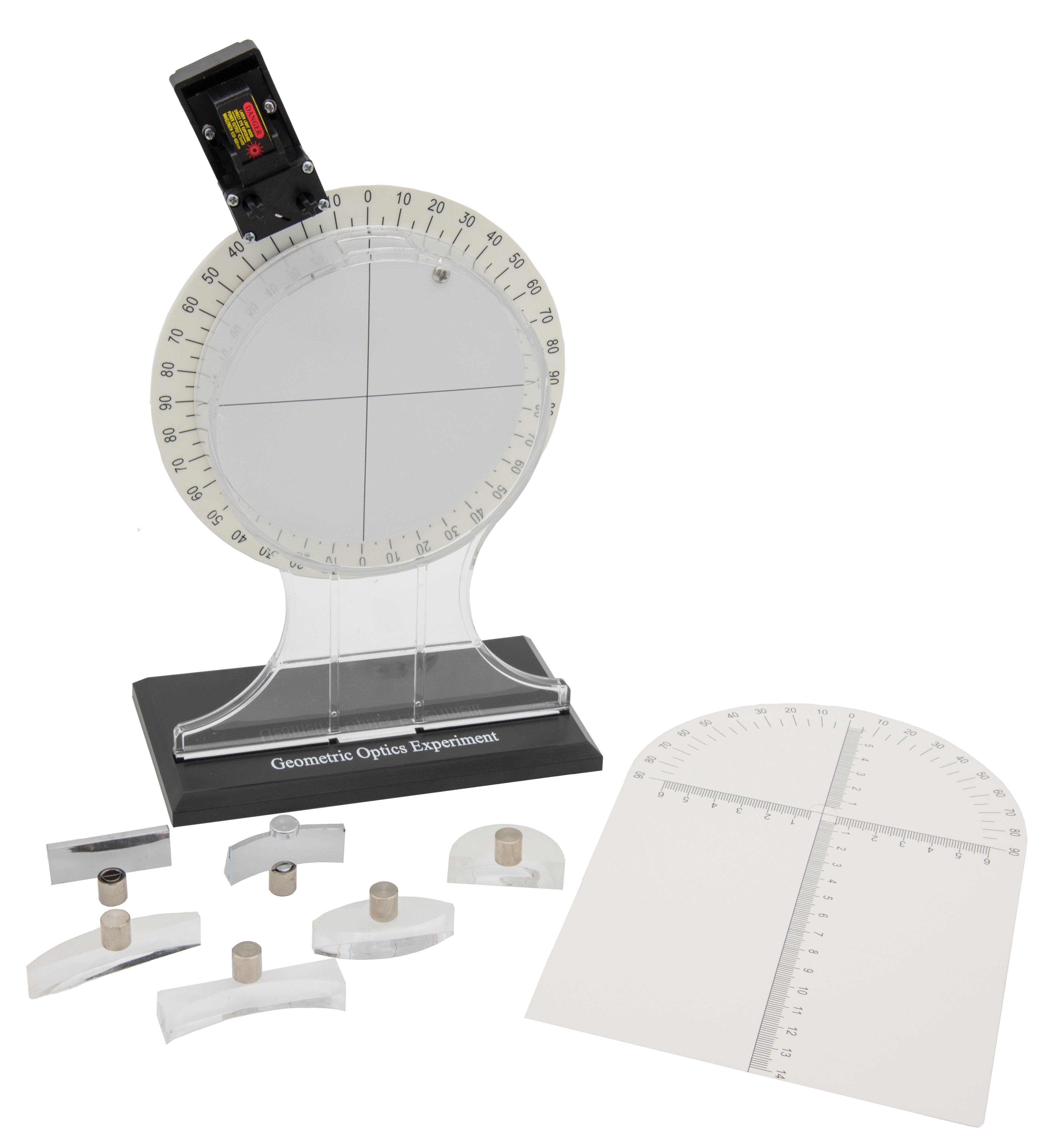 Optical Water Tank, for experiments in light propagation, reflection, refraction.
