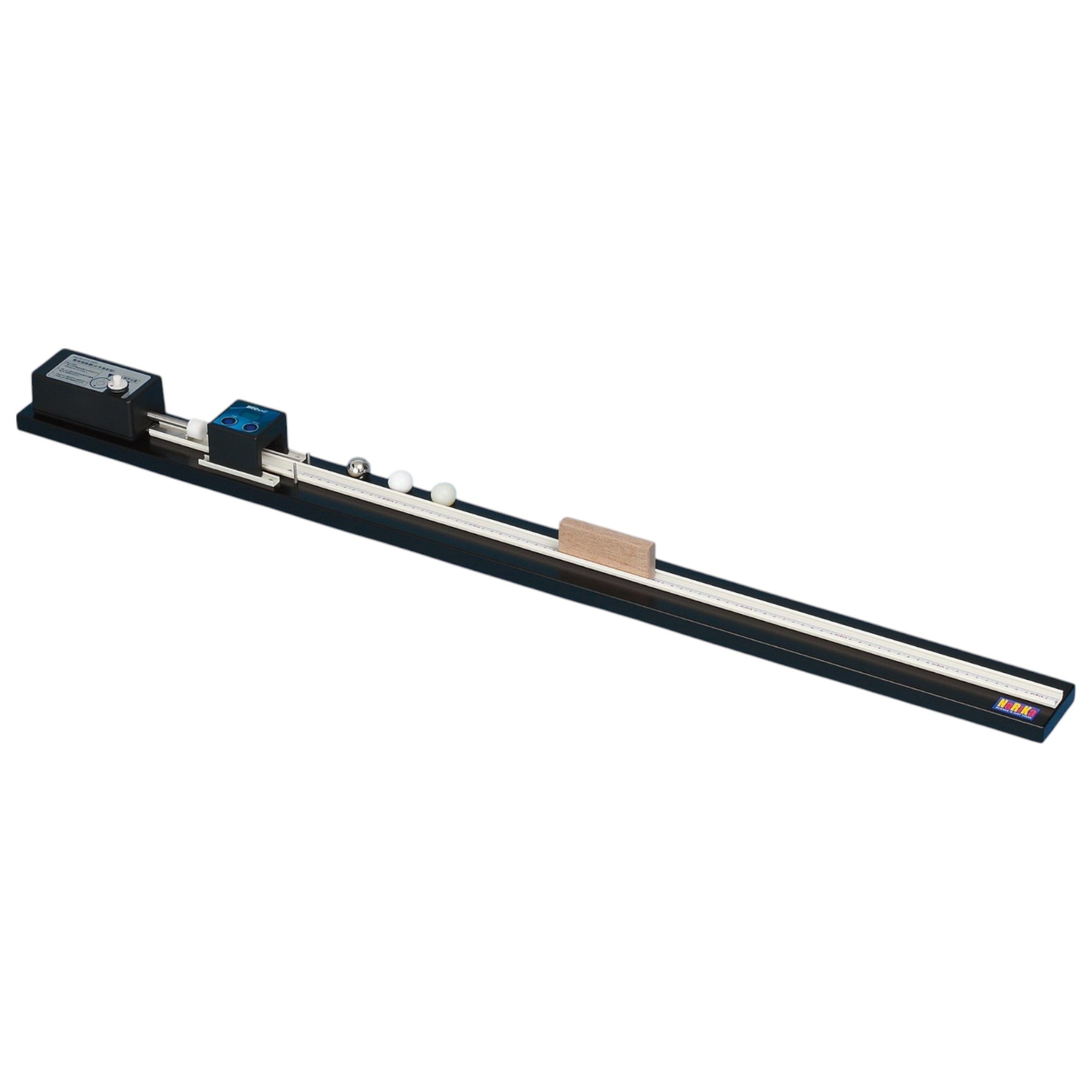 Collision Apparatus for Kinetic Energy. Made by Narika Corporation.