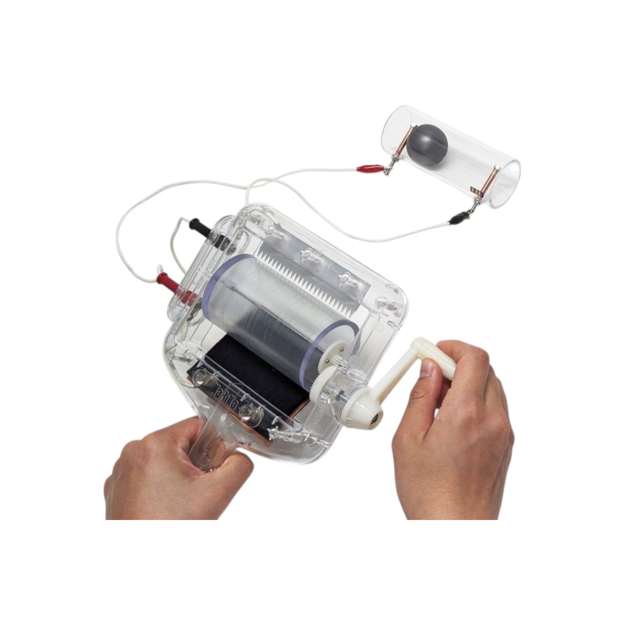 Pendulum Electric. A pendulum type electroscope for use with the Static Genecon Generator. Made by Narika Corporation.