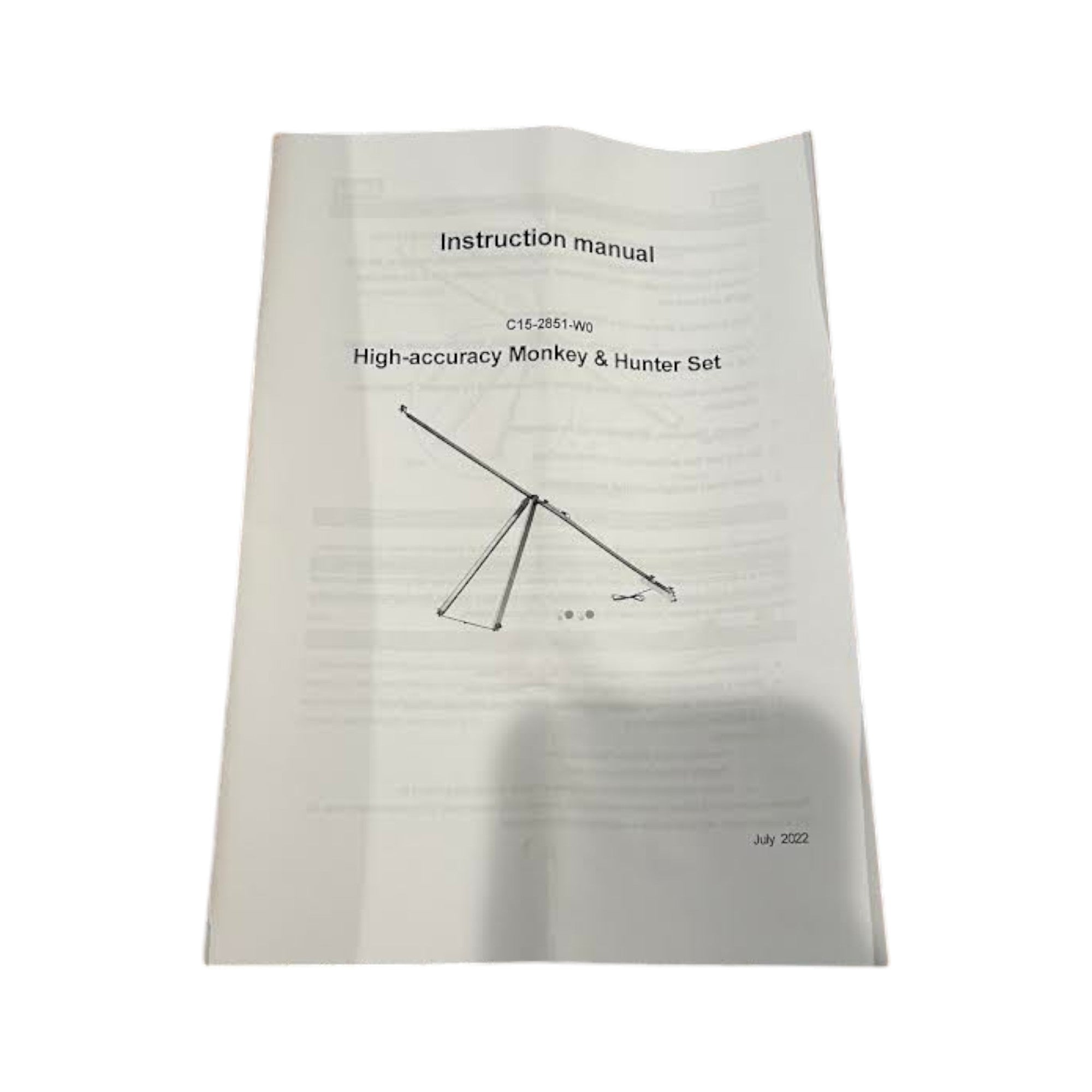 Monkey & Hunter Kit For Physical Science. Made by Narika Corporation.