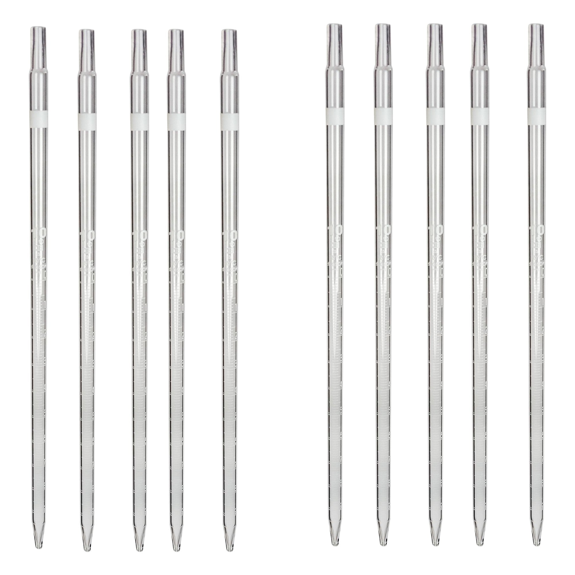 Mohr's Pipette, 10ml Capacity, Pack of 10