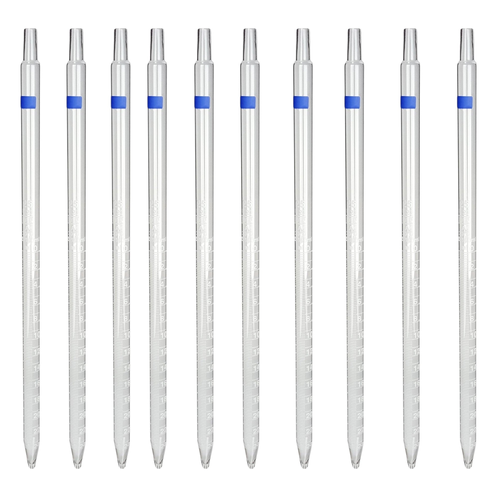 Mohr's Pipette, 25ml Capacity, Pack of 10