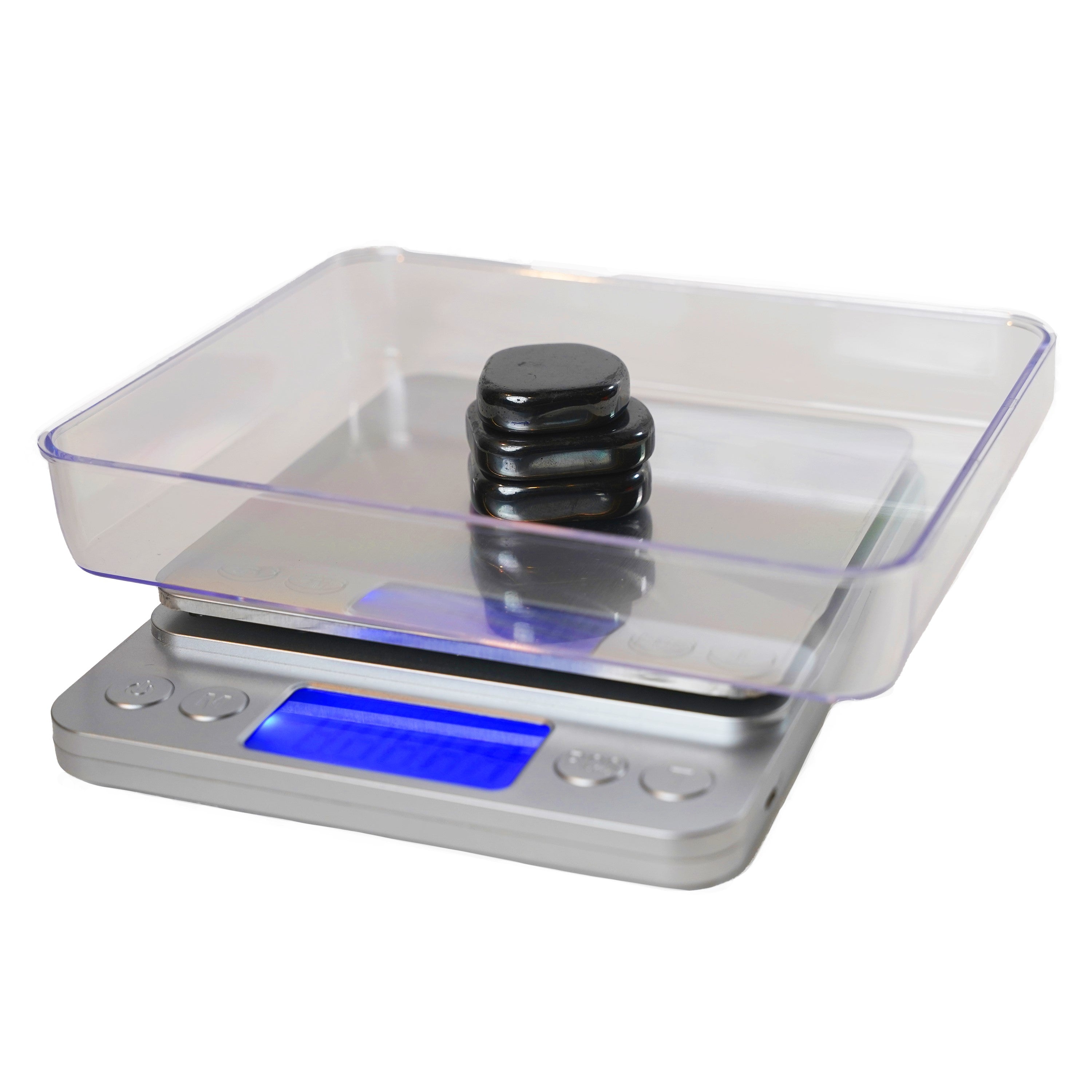 Scale - Digital Precision Scale – 5kg Capacity, 0.1g Accuracy – USB or Battery Powered – Measures in Grams, Ounces, and Pounds – for Lab, Kitchen, or Classroom Use