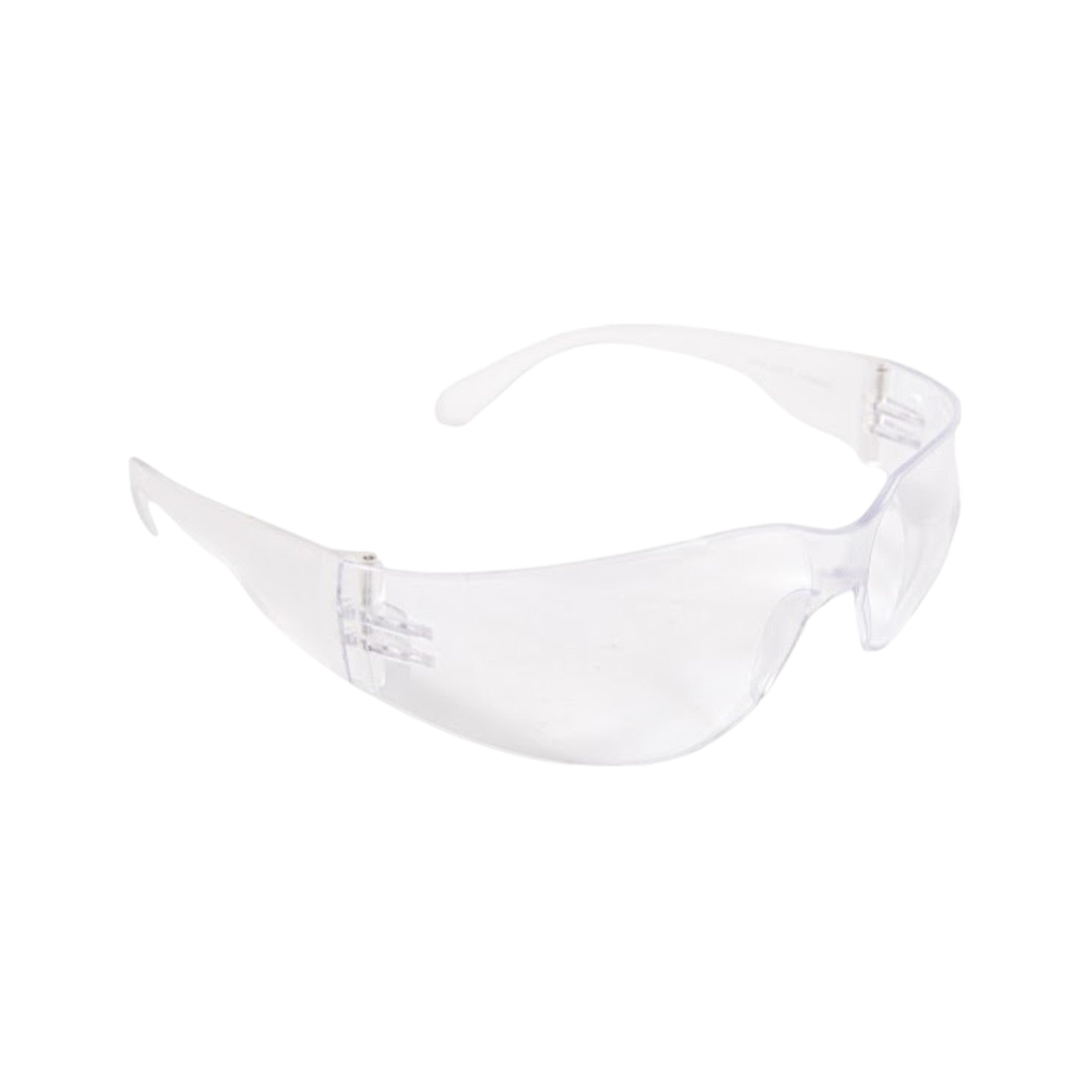 Safety Glasses. High Impact Resistance, UV 385 protection, Anti-Scratch Coated Lens, Frame & Lens Polycarbonate, Clear Color ANSI Z87.1 approval CE EN166.