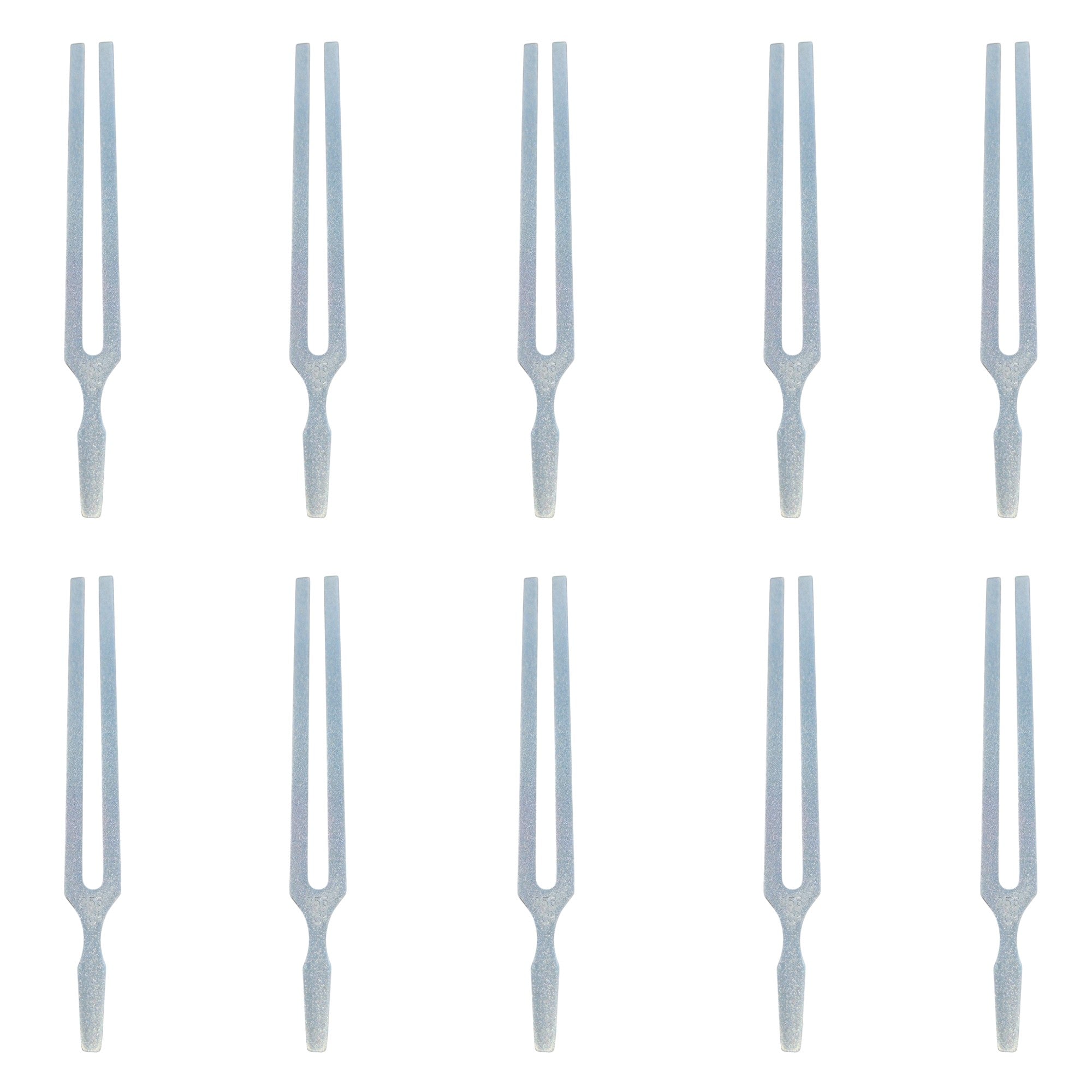 Tuning Fork, C-256. Sold as a pack of 10 Tuning Forks. Made from High Quality Aluminum. Used by students in physical science classrooms and homeschools.