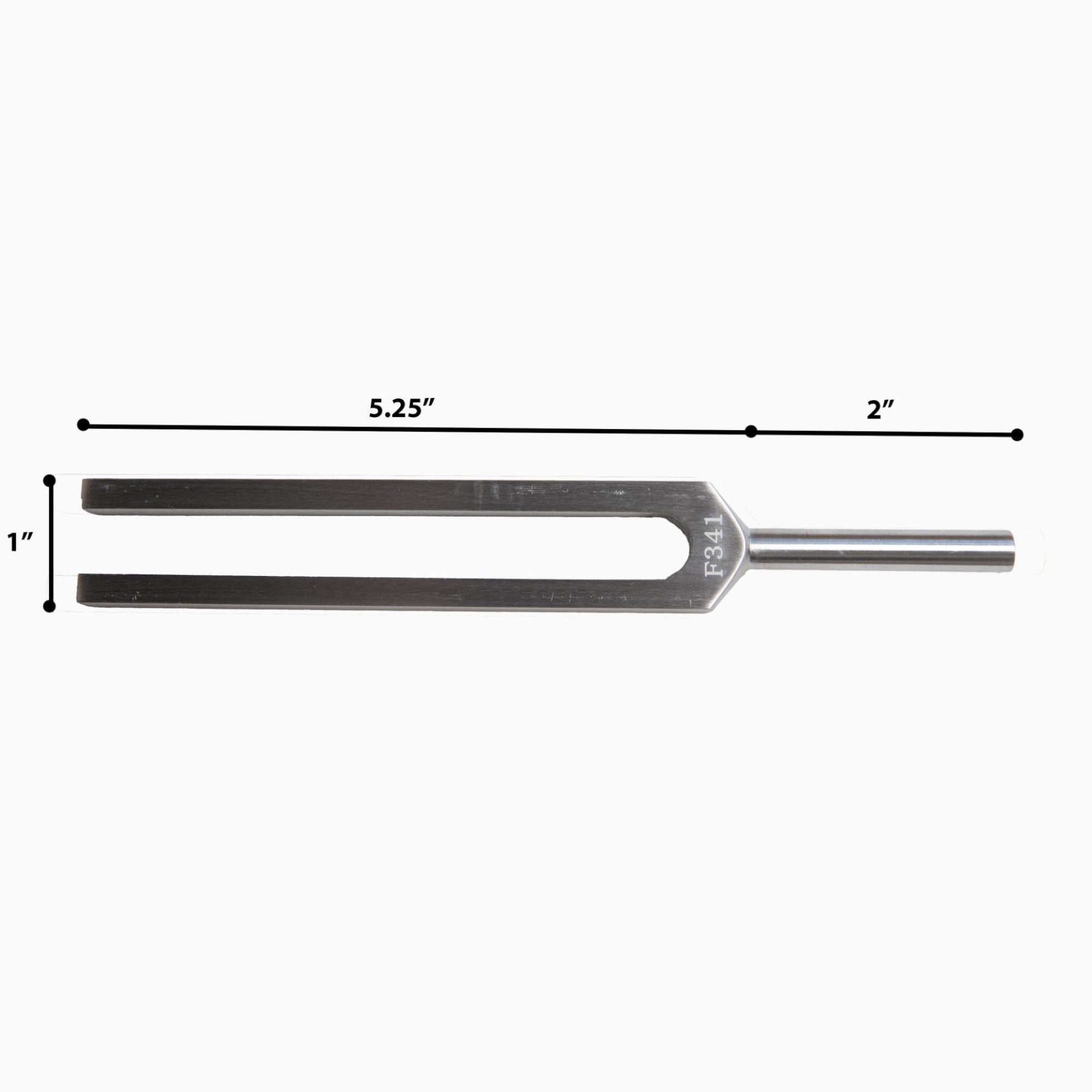 Tuning Fork, 341F. Made from High Quality Aluminum.